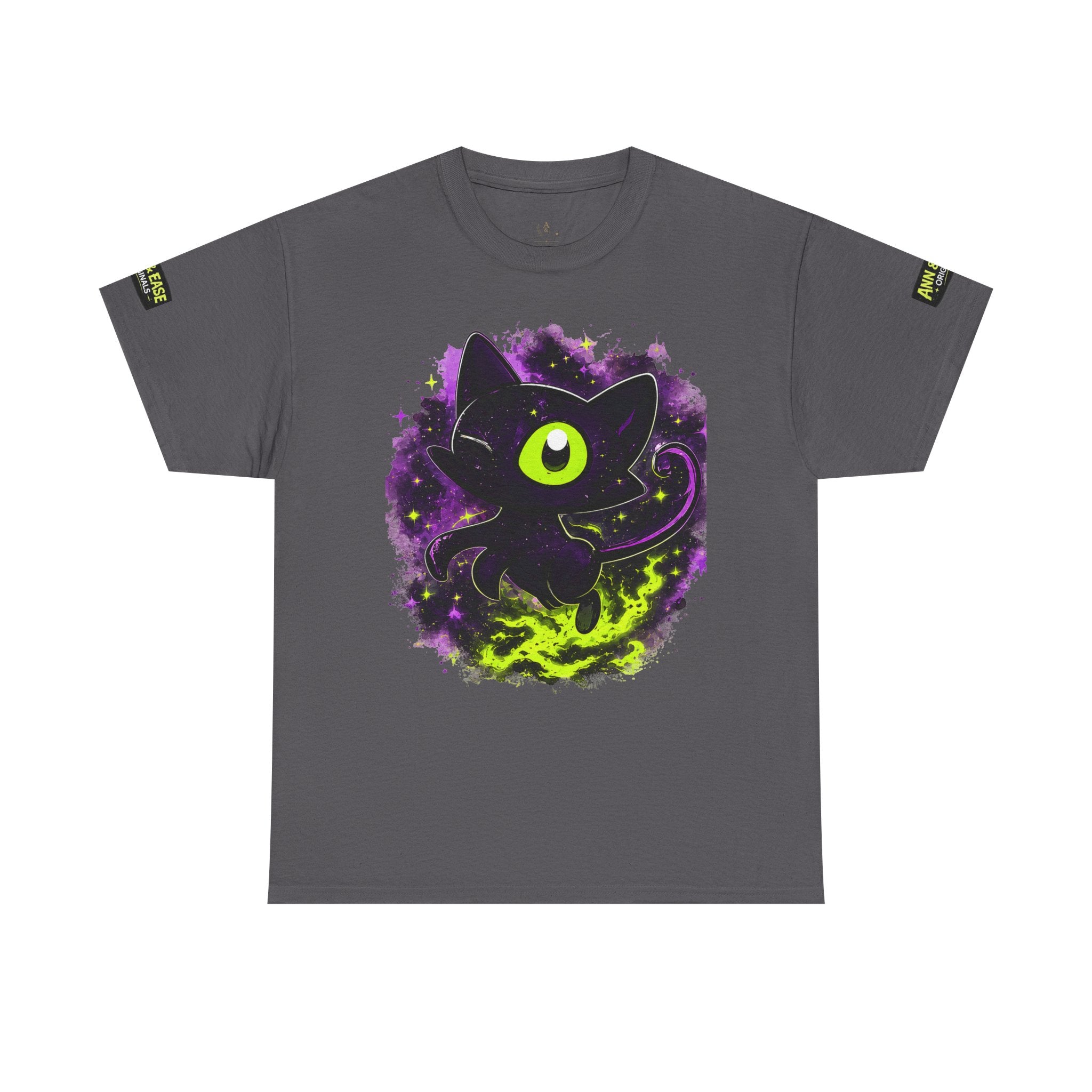 Void Cat T-Shirt — "Void Cat: I Don't Chase Light, I Create My Own" Graphic Tee