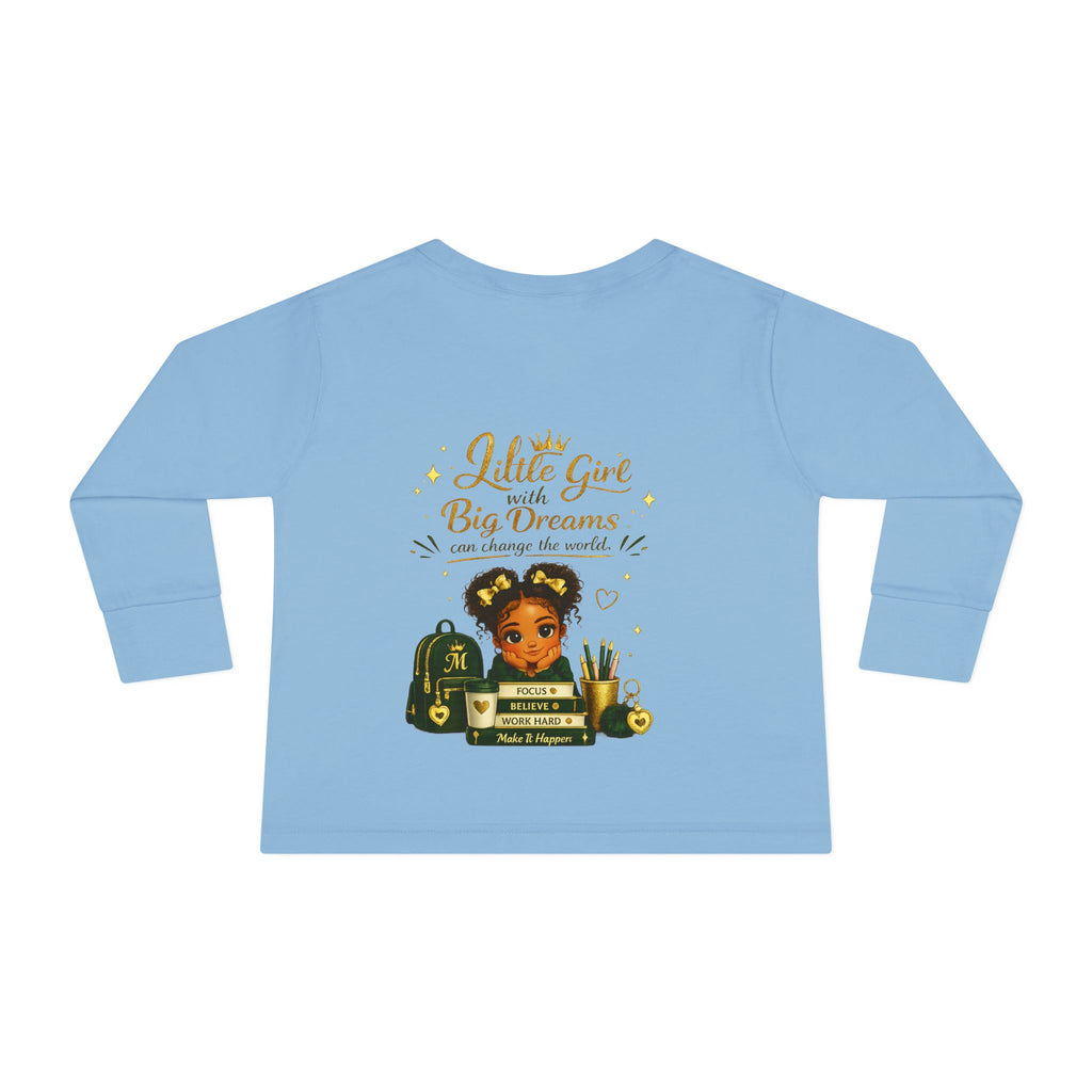 Toddler Tee — 'Future MD' Cute Black Girl Doctor Design