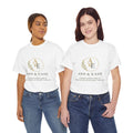 Camiseta con logo Ann & Ease — Algodón personalizable "Imprímelo a tu manera"