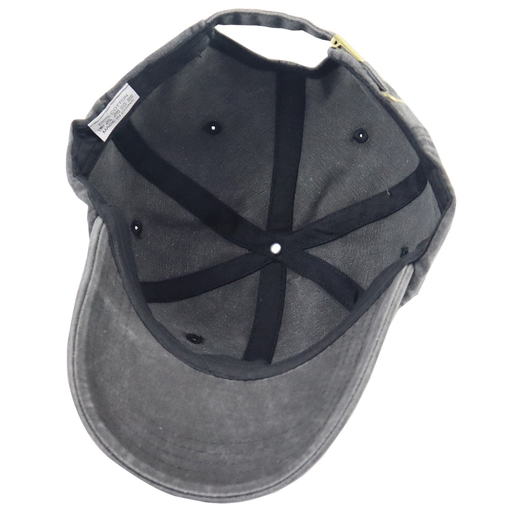 "I'd Rather Be Ghost Hunting" Embroidered Washed Baseball Cap – Retro Paranormal Hat