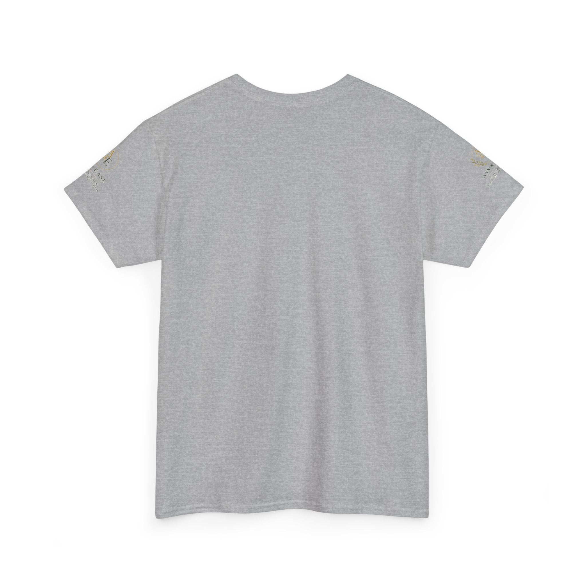 Camiseta con logo Ann & Ease — Algodón personalizable "Imprímelo a tu manera"