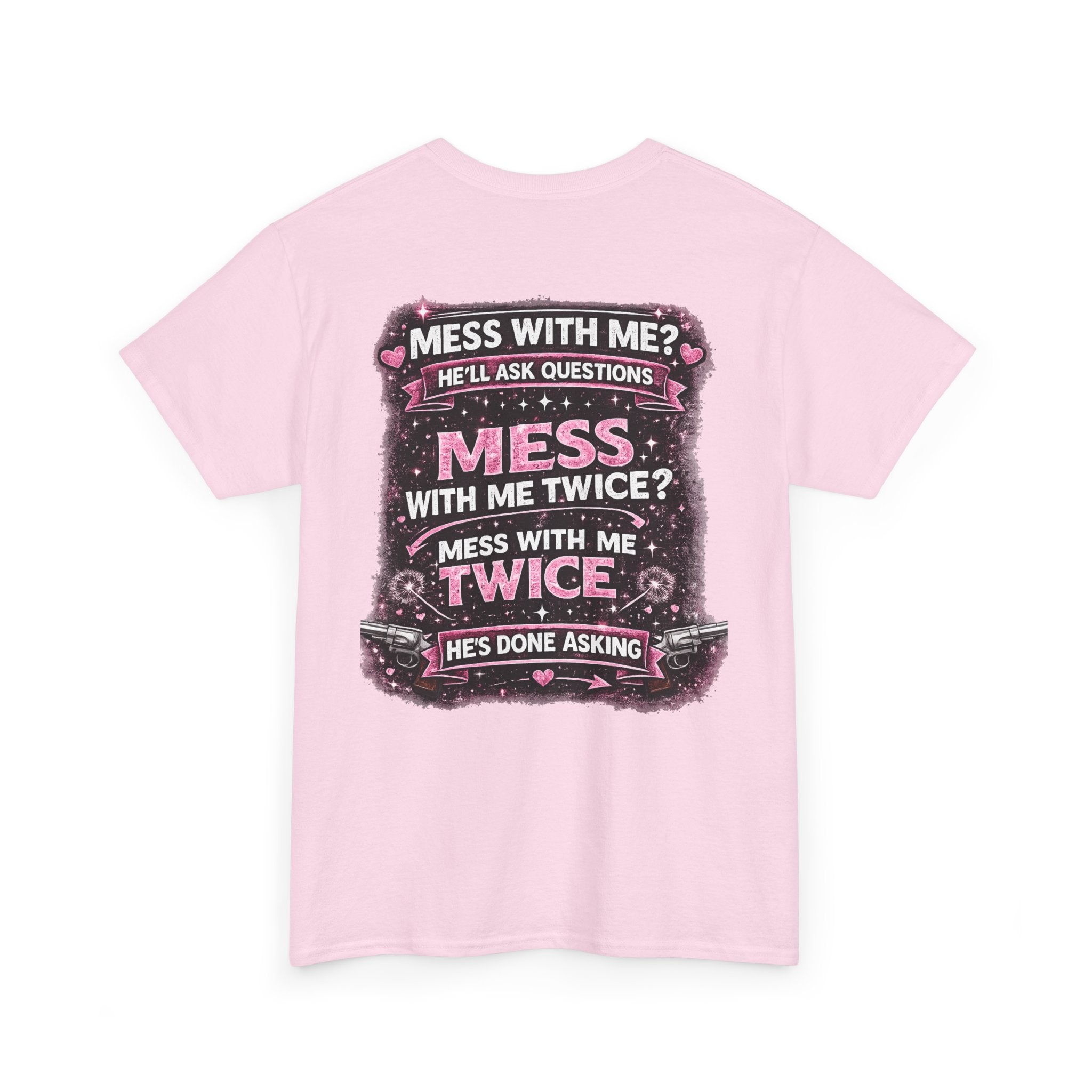 T-Shirt — "Lucky Daughter, Crazy Dad" Protective Dad Graphic Tee