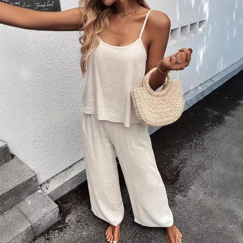 Women’s Sleeveless Resort Two Piece Set