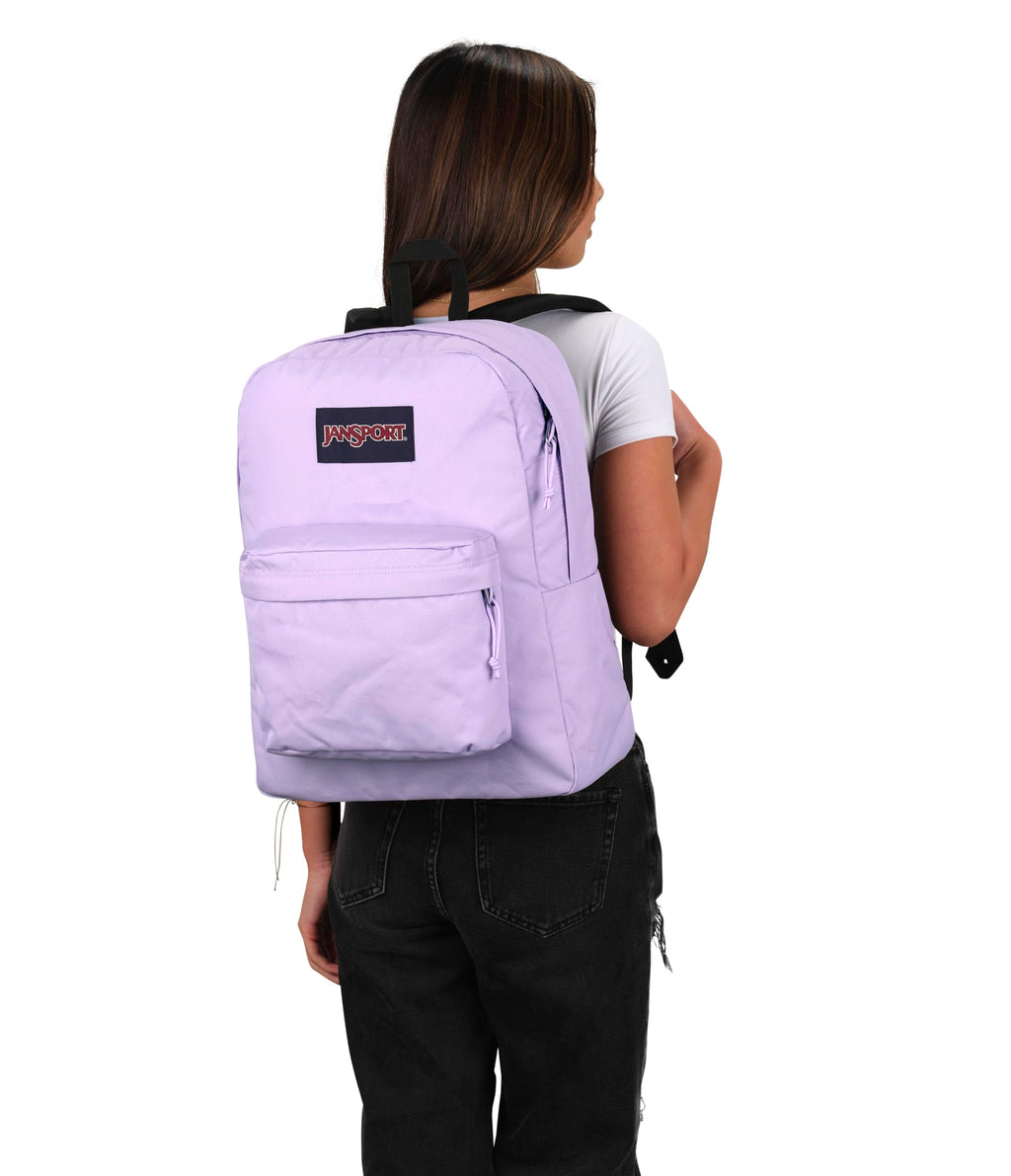 JanSport SuperBreak One Backpacks - Durable, Lightweight Bookbag with 1 Main Compartment, Front Utility Pocket with Built-in Organizer - Premium Backpack, Black