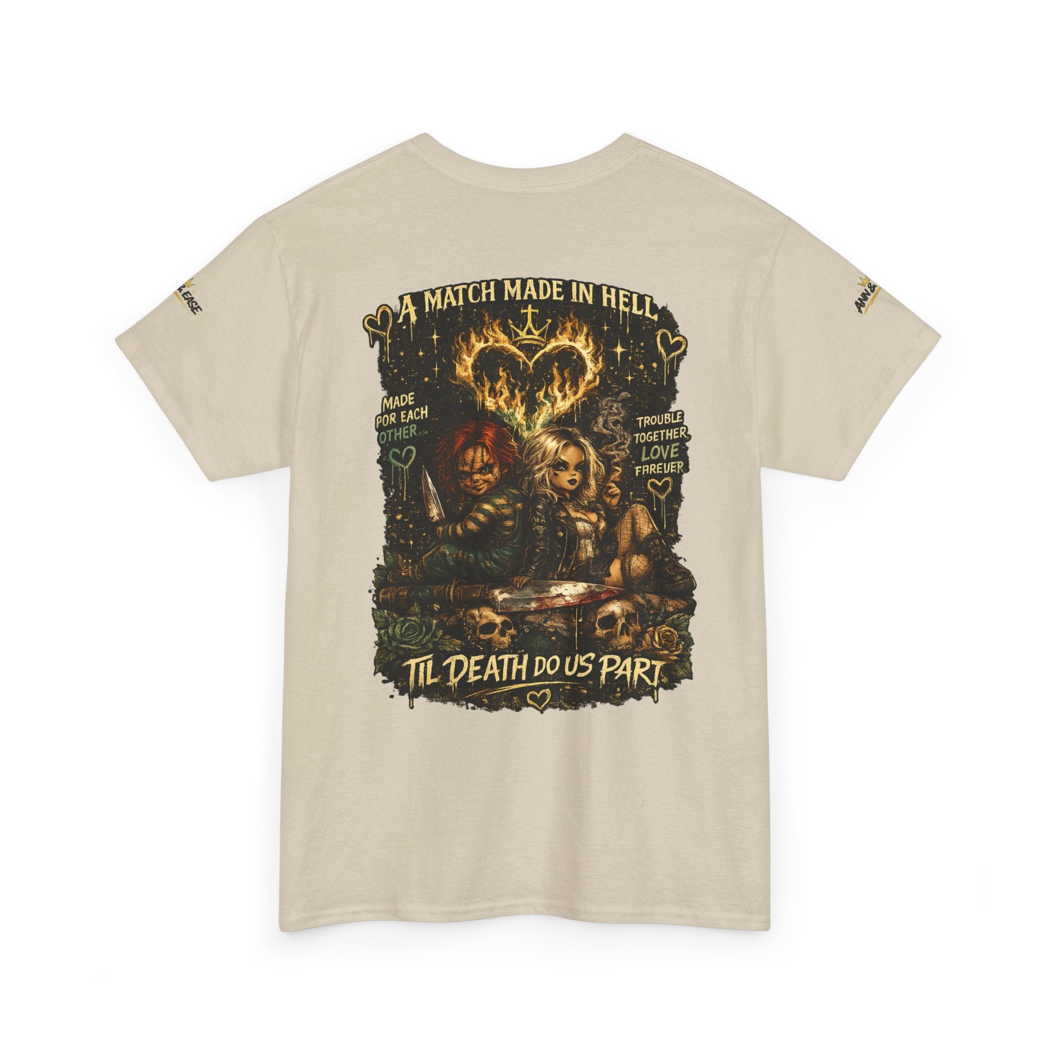Ann & Ease "Dysfunctional But Devoted" Graphic Tee