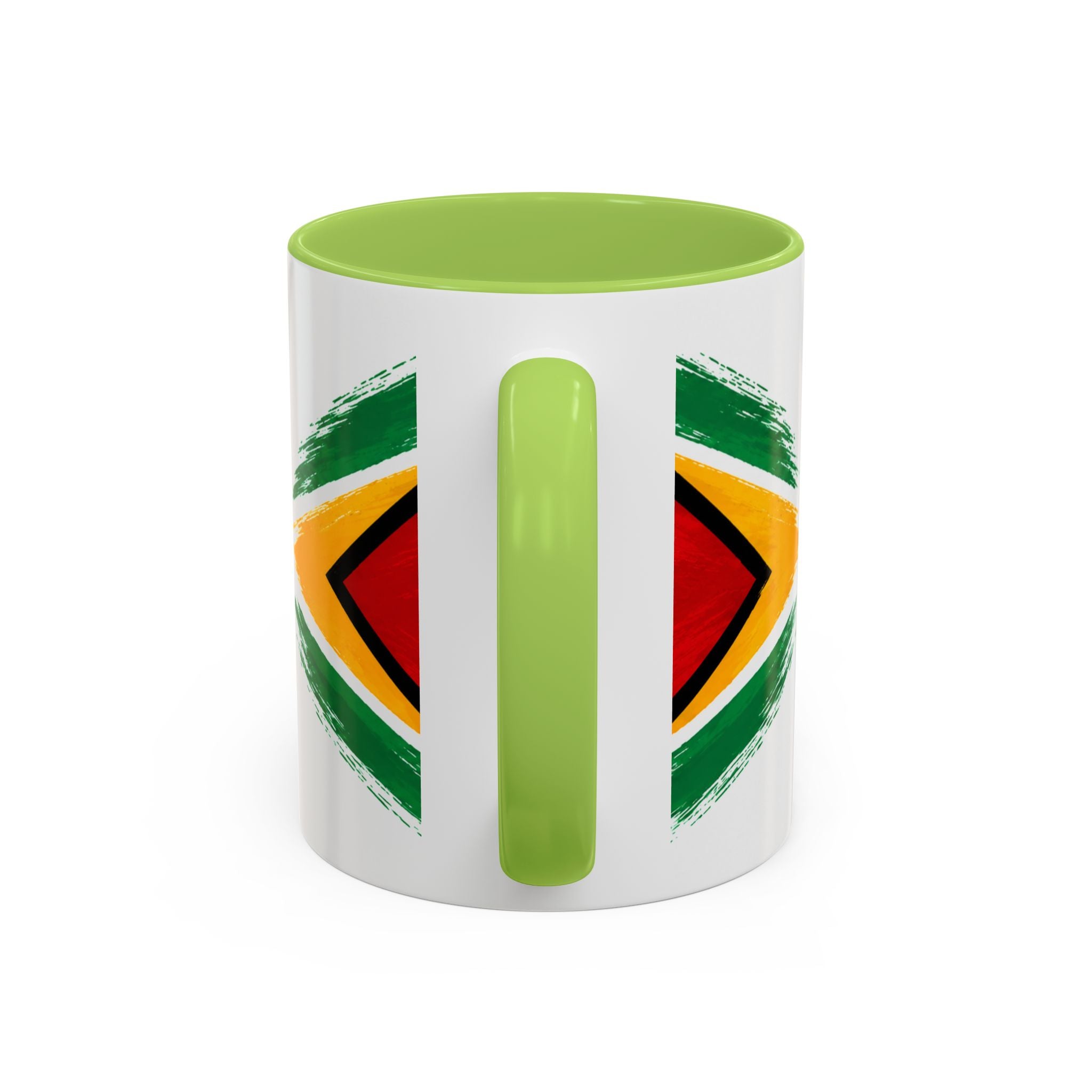 Proud Basketball Mom Accent Coffee Mug – Colorful Heart & Basketball Design (11/15oz)