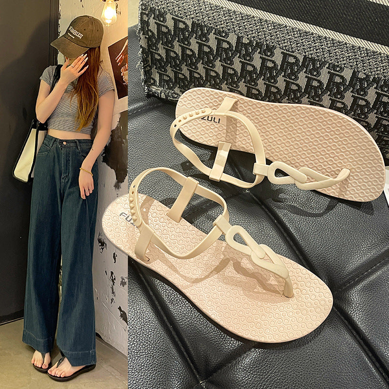 Women's Flat Buckle Strap Sandals