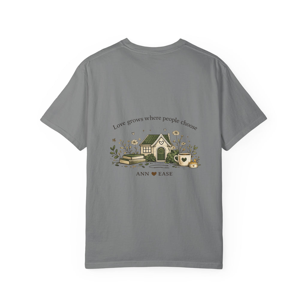 Better Together T-Shirt — “Better Together” Graphic Tee with Cozy Cottage Back Print
