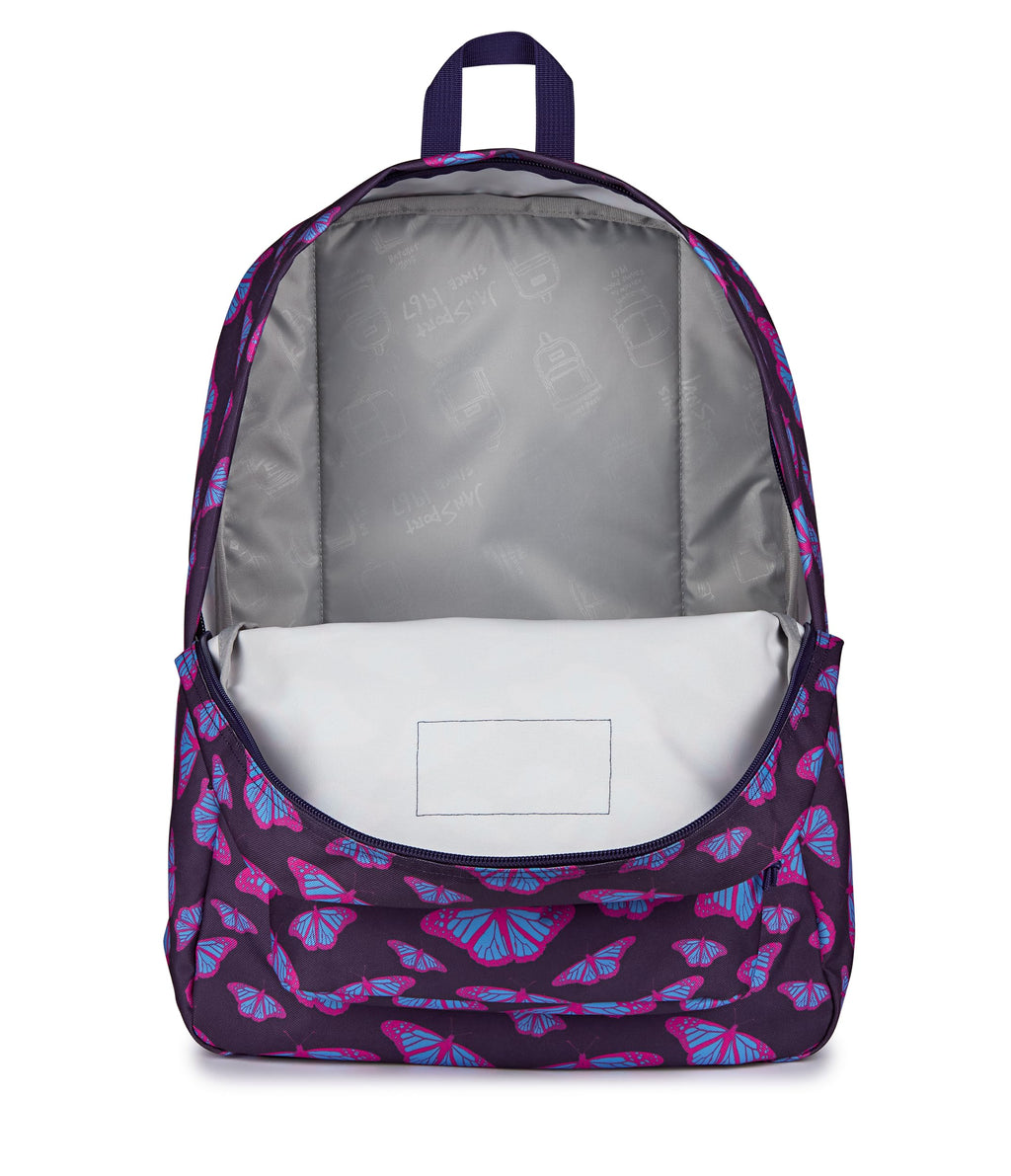 JanSport SuperBreak One Backpacks - Durable, Lightweight Bookbag with 1 Main Compartment, Front Utility Pocket with Built-in Organizer - Premium Backpack, Black