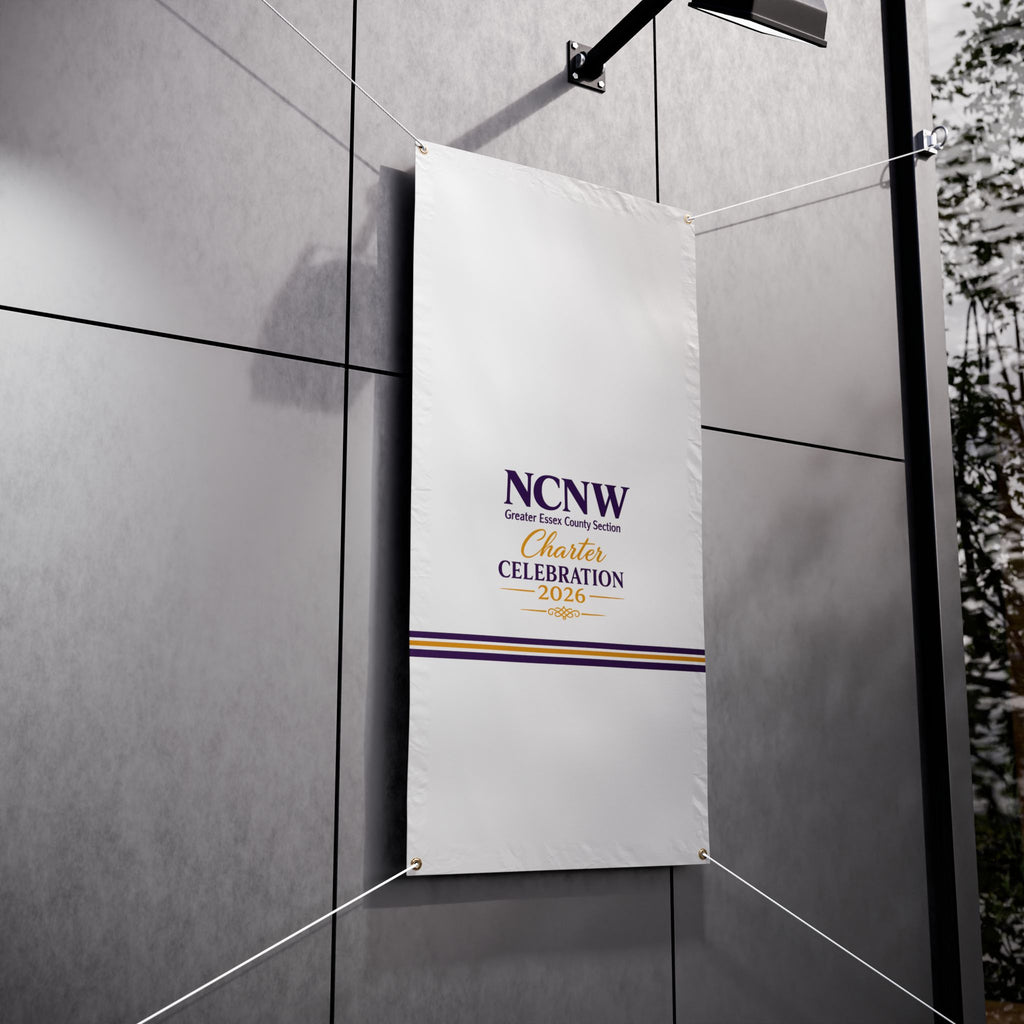 NCNW Charter Celebration 2026 Vinyl Banner