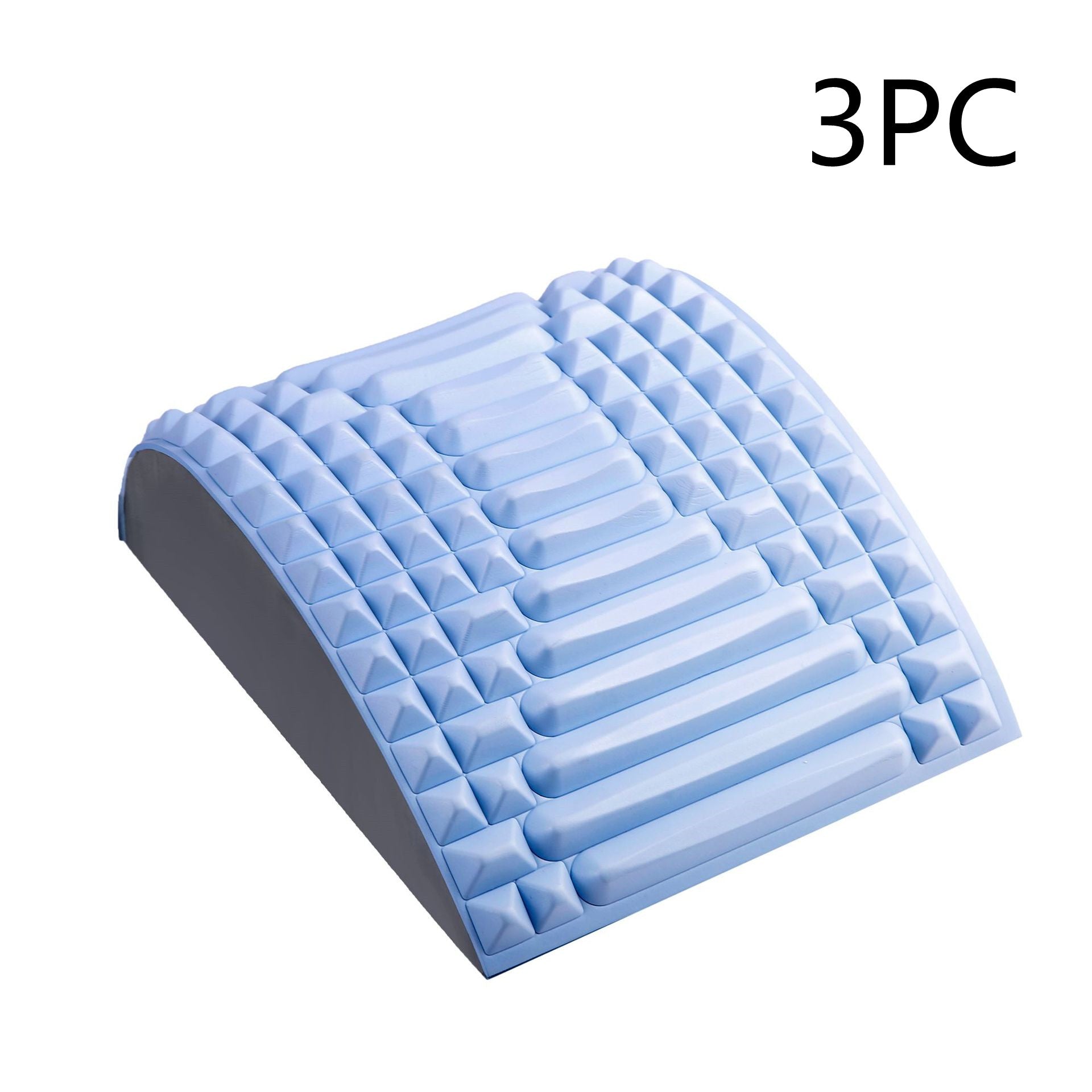 Almohada de estiramiento de espalda, soporte lumbar y cervical, masajeador para cuello, cintura, espalda, ciática, hernia de disco, alivio del dolor, masaje, relajación