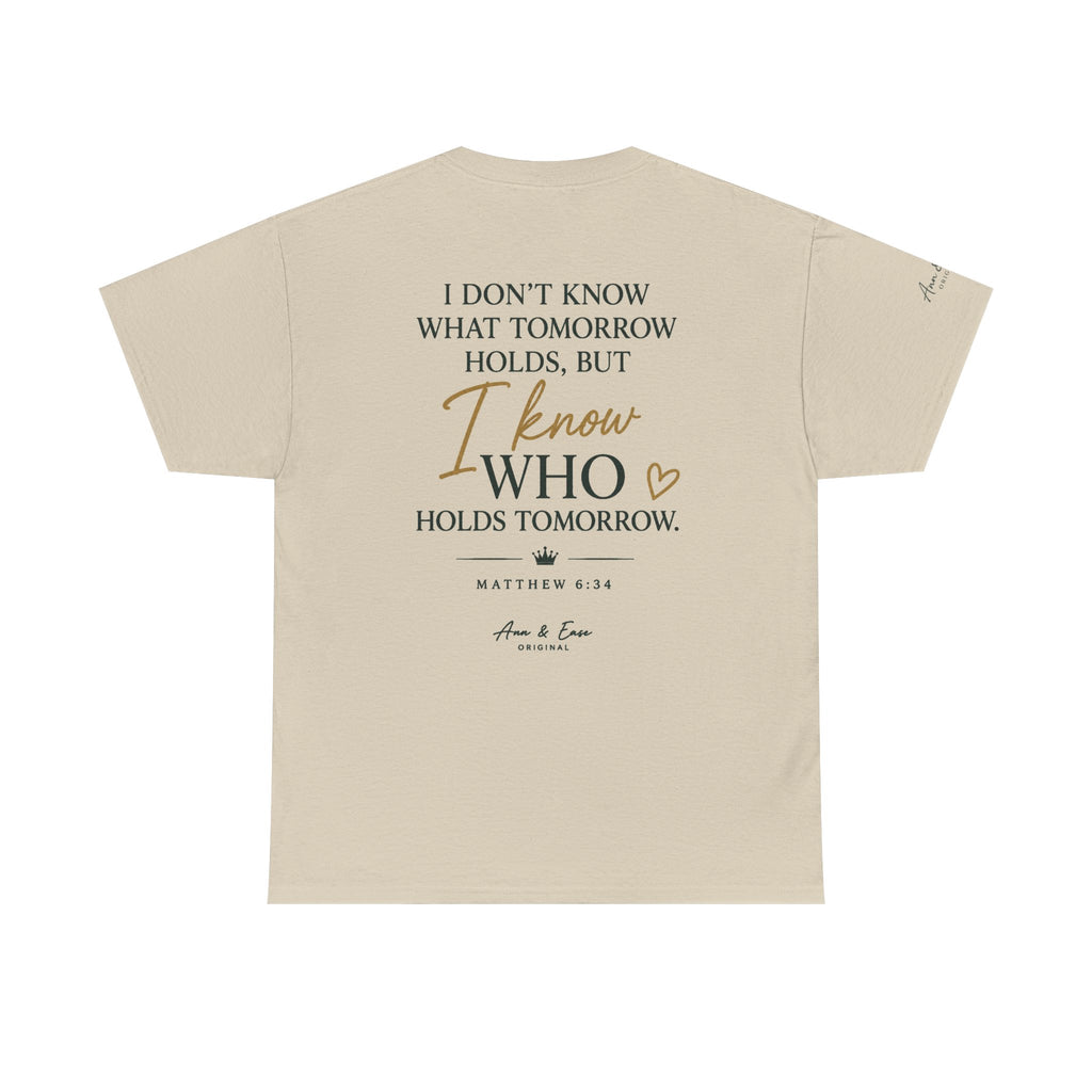 Faith Graphic Tee — “God’s Plan > My Plan Always” Inspirational Christian T-Shirt