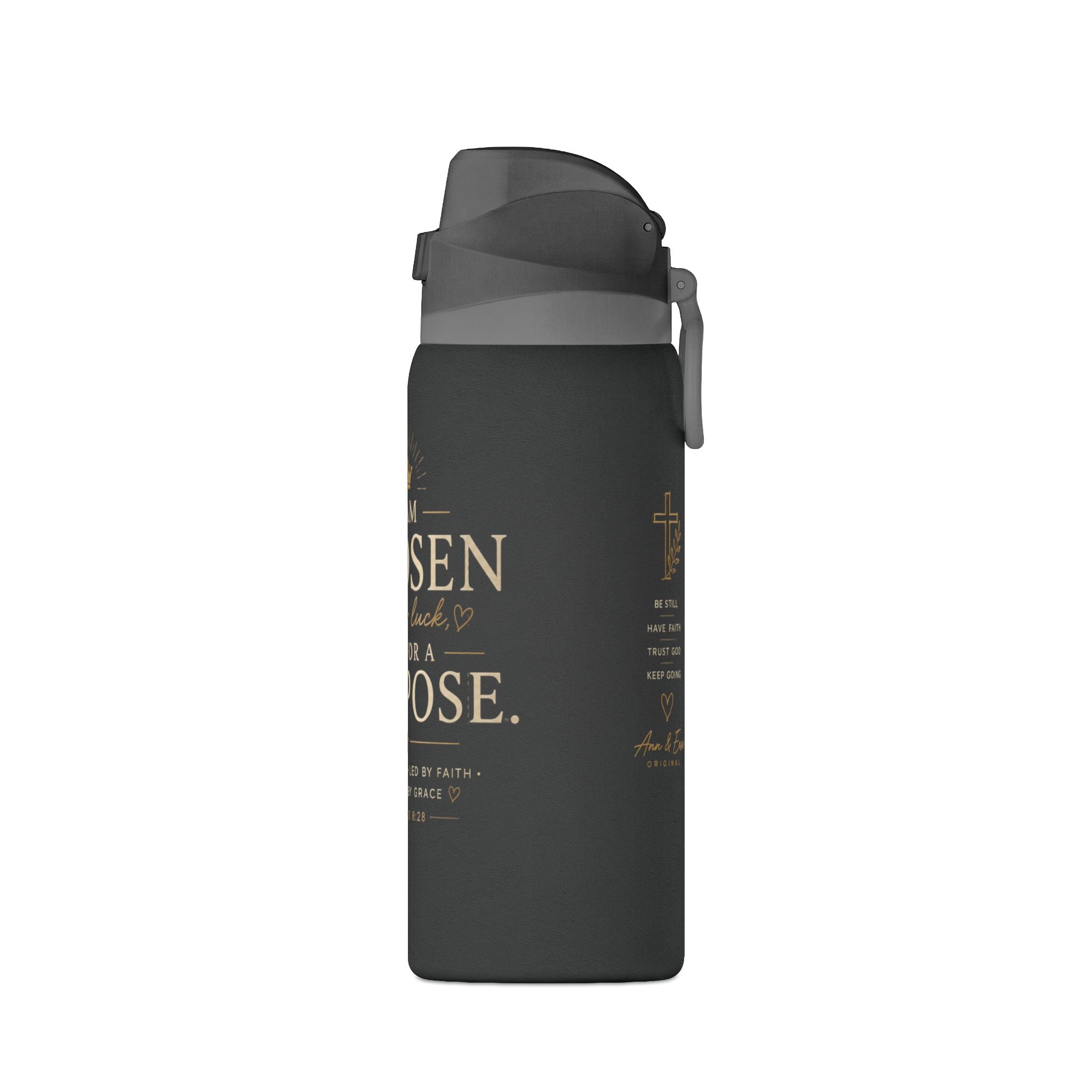 Insulated Water Bottle — "I Am Chosen for a Purpose" Inspirational 32oz