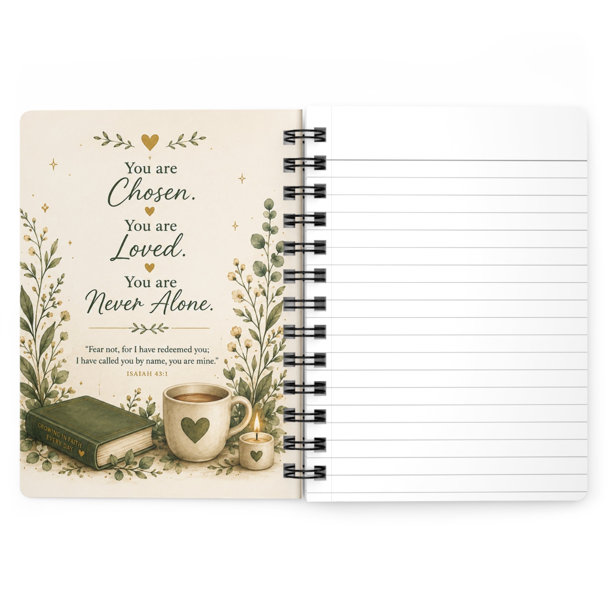Better Life’s Spiral Journal — Faith-Based Guided Notebook