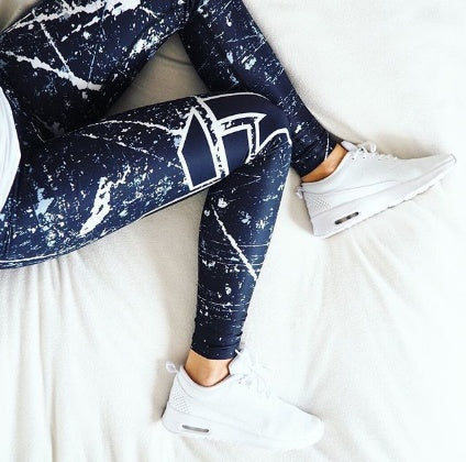 Digital Print Breathable Leggings – Women’s Stretch Pants
