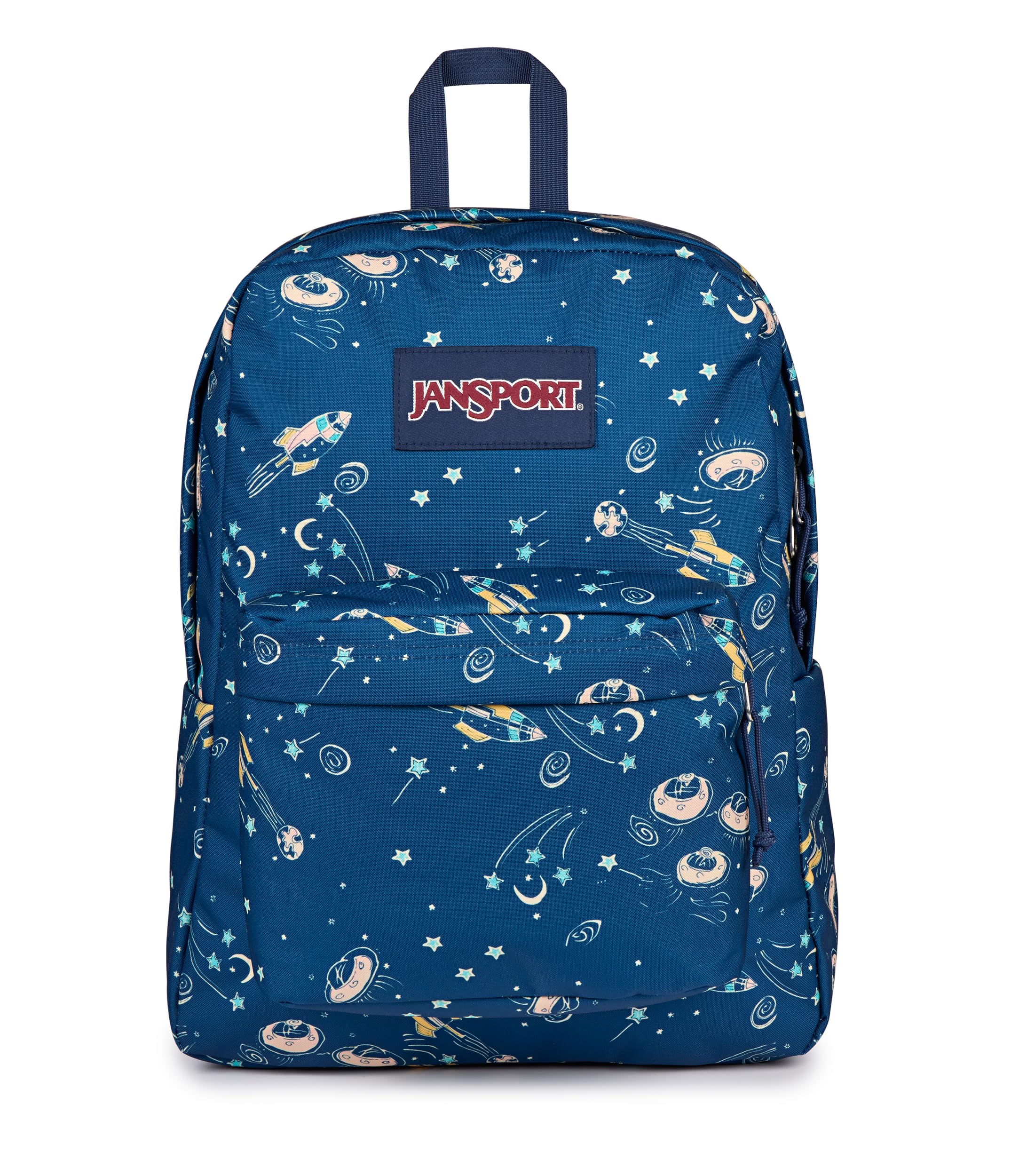JanSport SuperBreak One Backpacks - Durable, Lightweight Bookbag with 1 Main Compartment, Front Utility Pocket with Built-in Organizer - Premium Backpack, Black