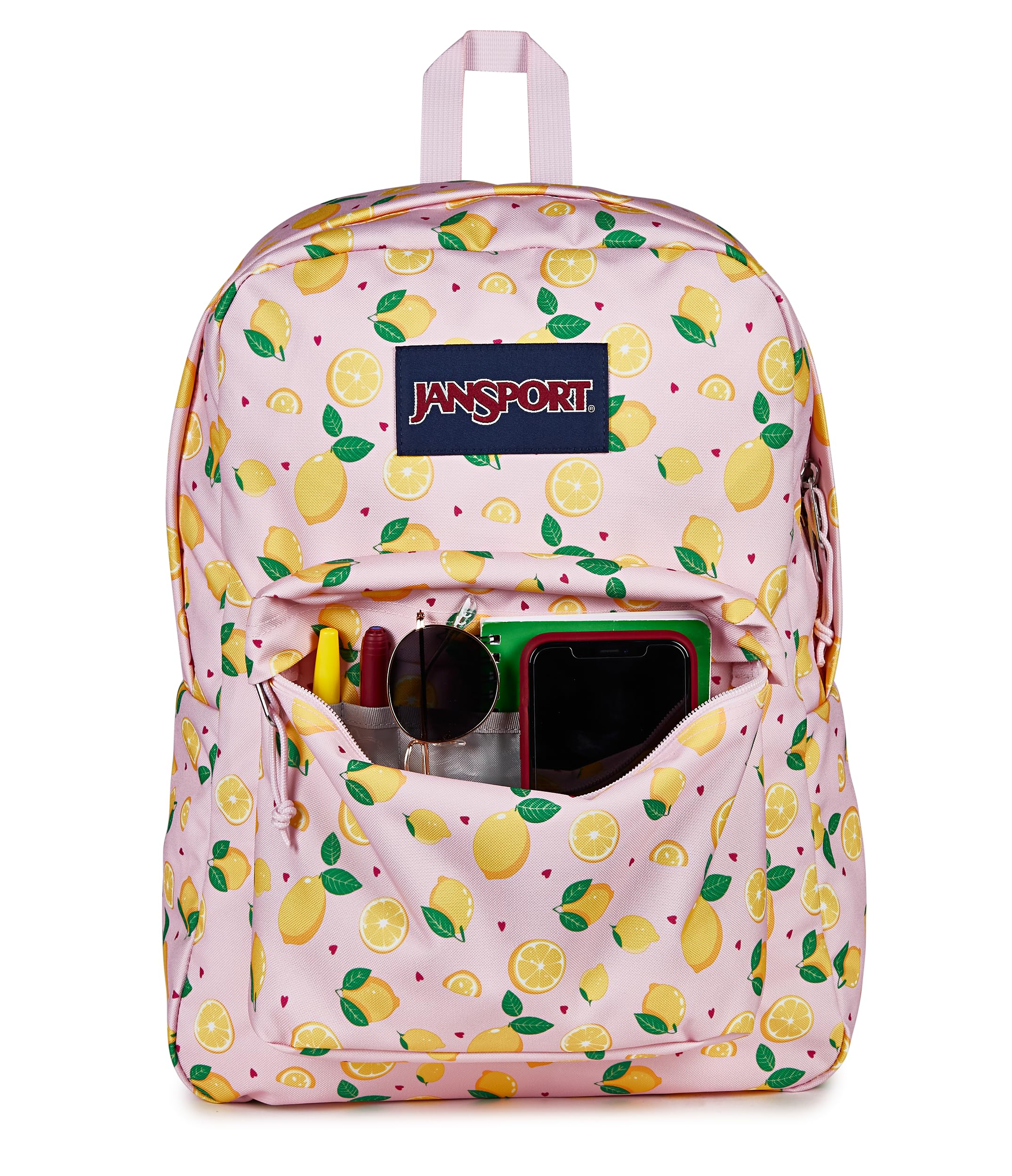 JanSport SuperBreak One Backpacks - Durable, Lightweight Bookbag with 1 Main Compartment, Front Utility Pocket with Built-in Organizer - Premium Backpack, Black