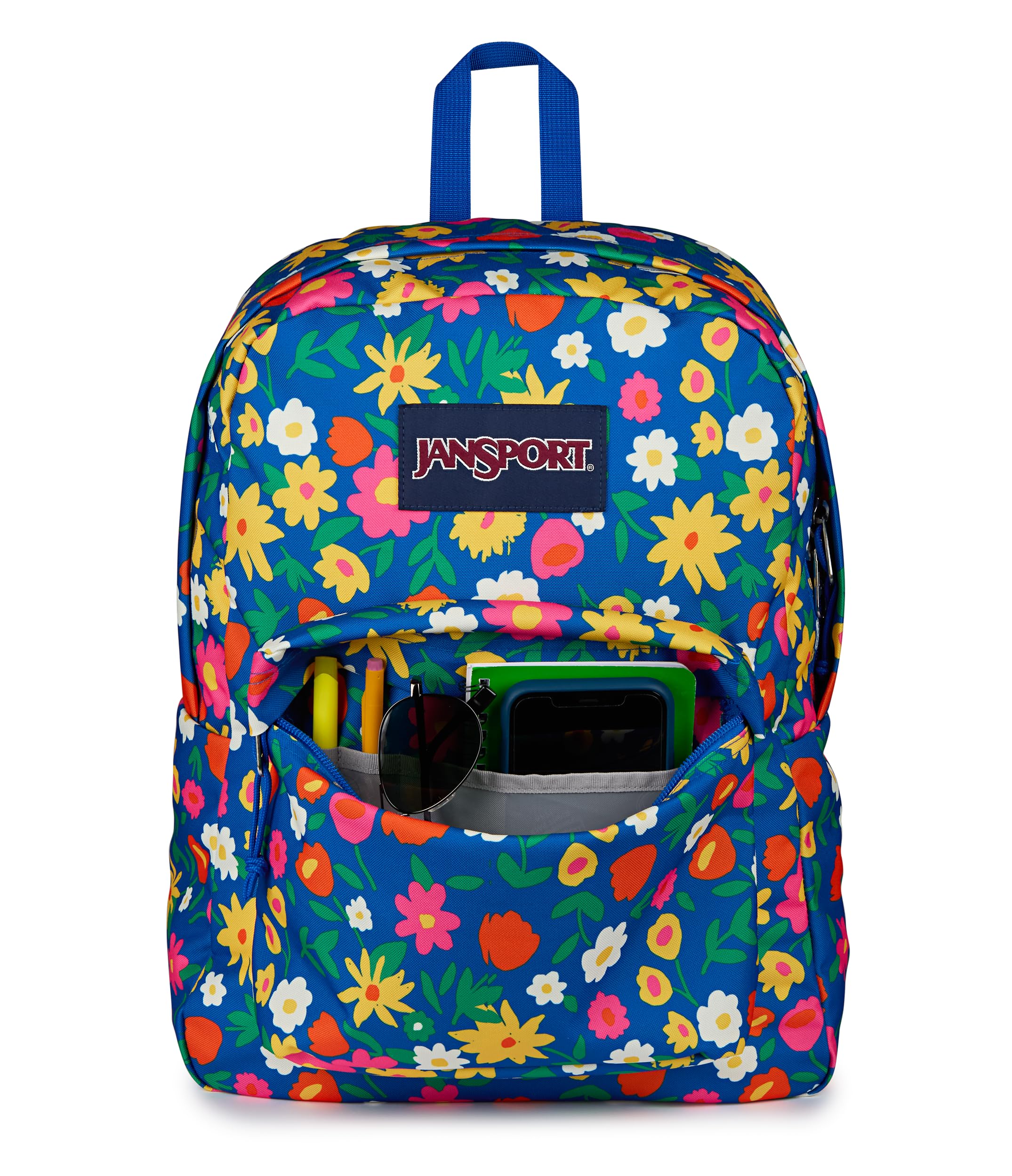 JanSport SuperBreak One Backpacks - Durable, Lightweight Bookbag with 1 Main Compartment, Front Utility Pocket with Built-in Organizer - Premium Backpack, Black