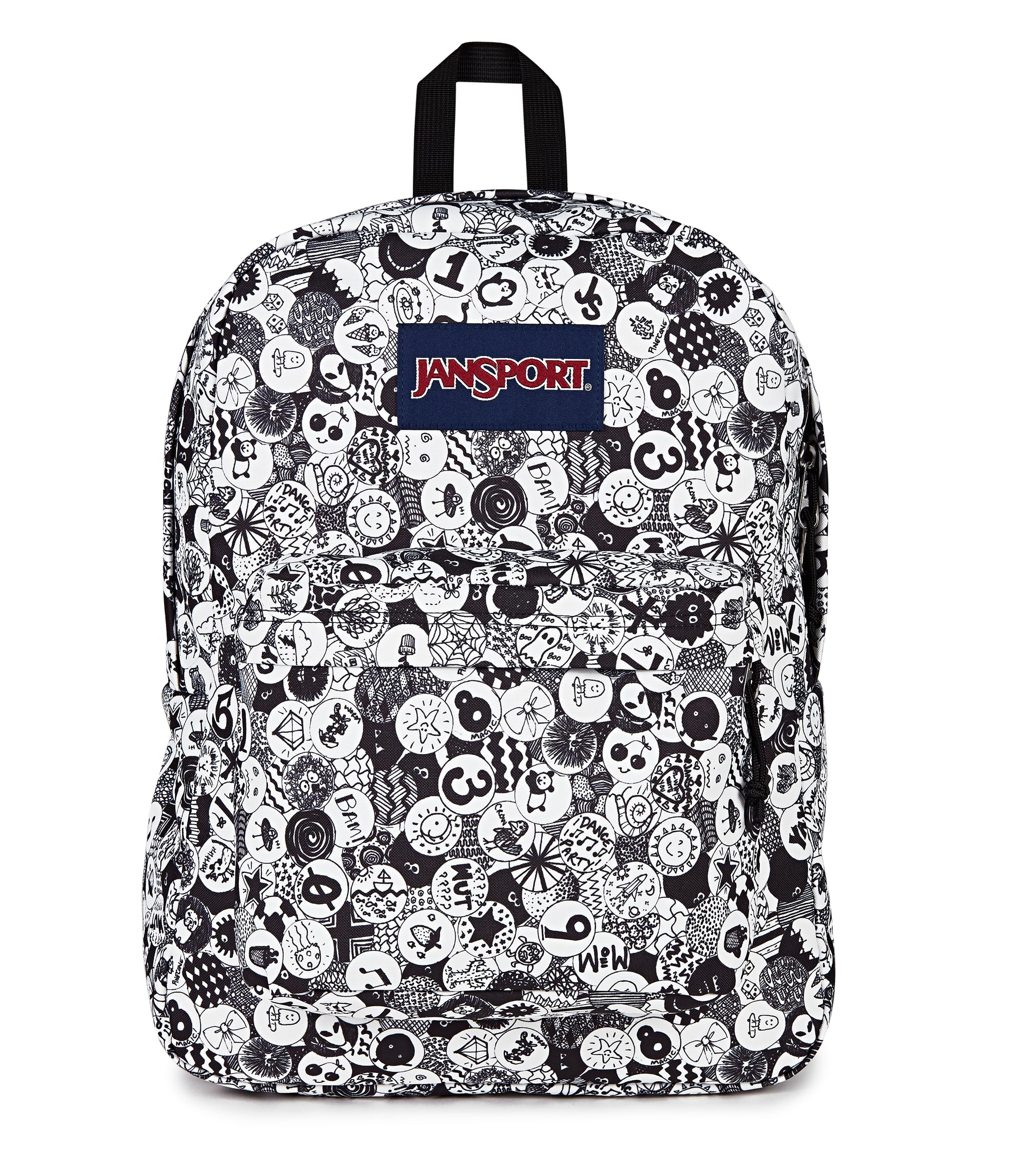 JanSport SuperBreak One Backpacks - Durable, Lightweight Bookbag with 1 Main Compartment, Front Utility Pocket with Built-in Organizer - Premium Backpack, Black