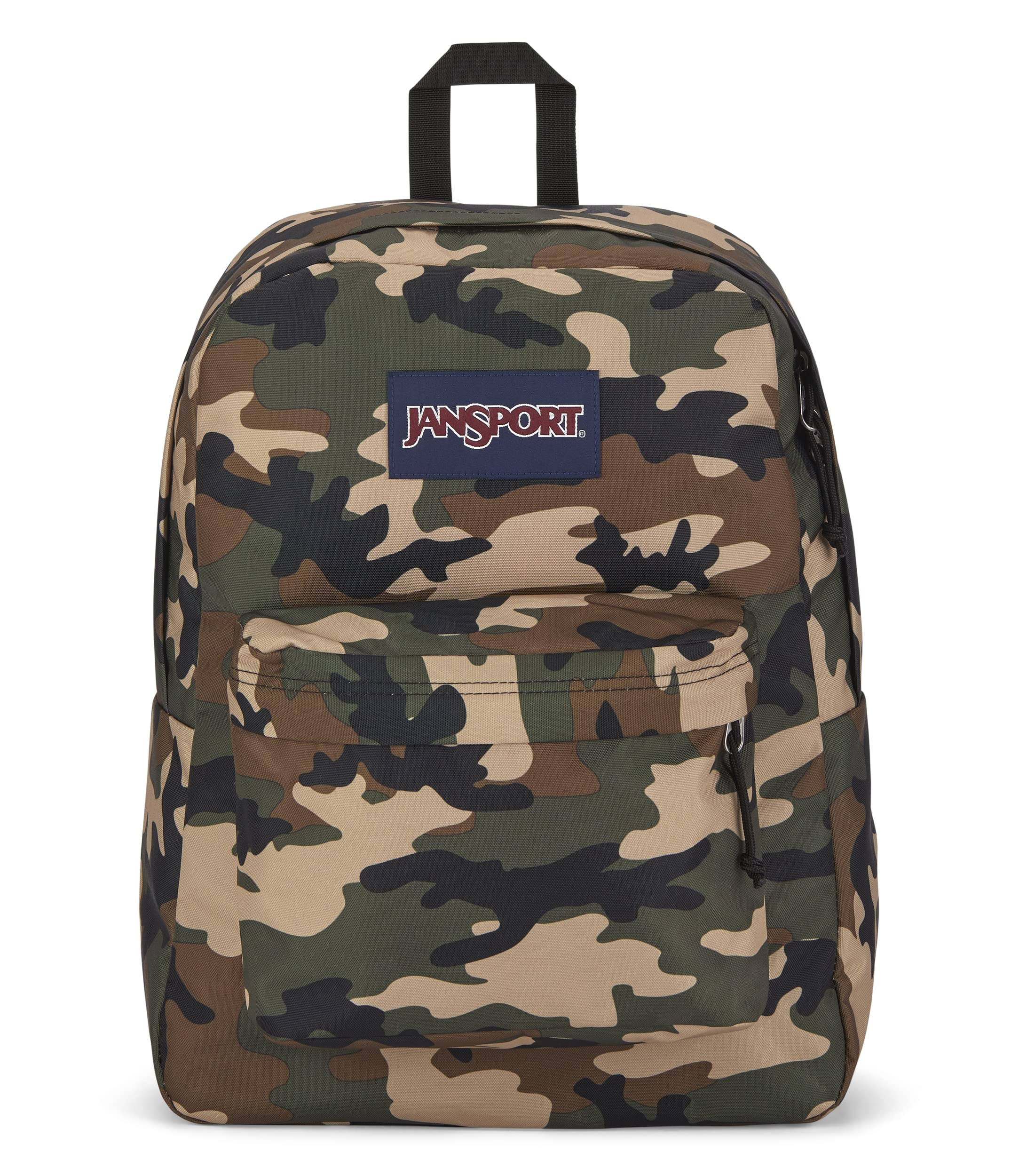 JanSport SuperBreak One Backpacks - Durable, Lightweight Bookbag with 1 Main Compartment, Front Utility Pocket with Built-in Organizer - Premium Backpack, Black