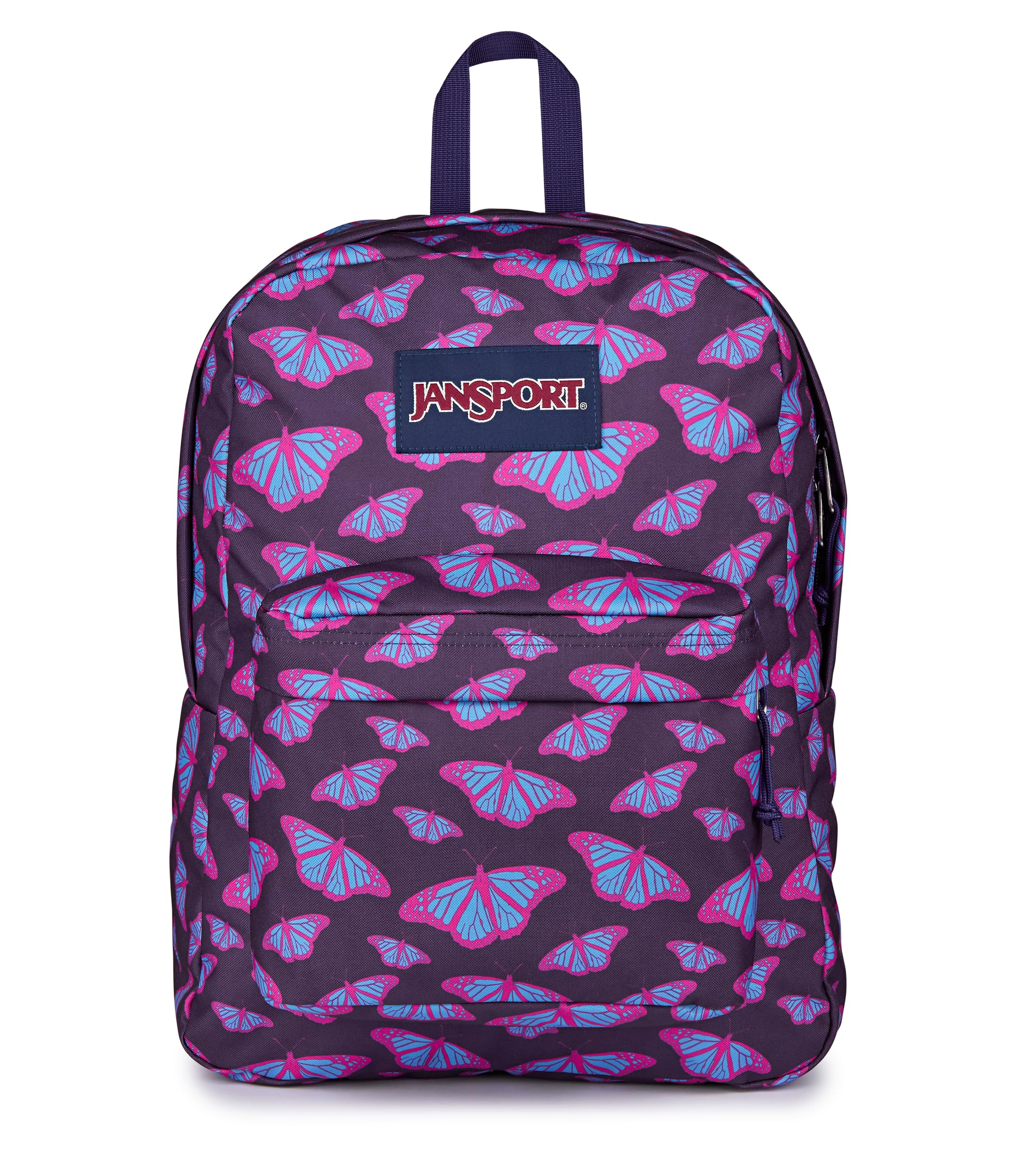 JanSport SuperBreak One Backpacks - Durable, Lightweight Bookbag with 1 Main Compartment, Front Utility Pocket with Built-in Organizer - Premium Backpack, Black