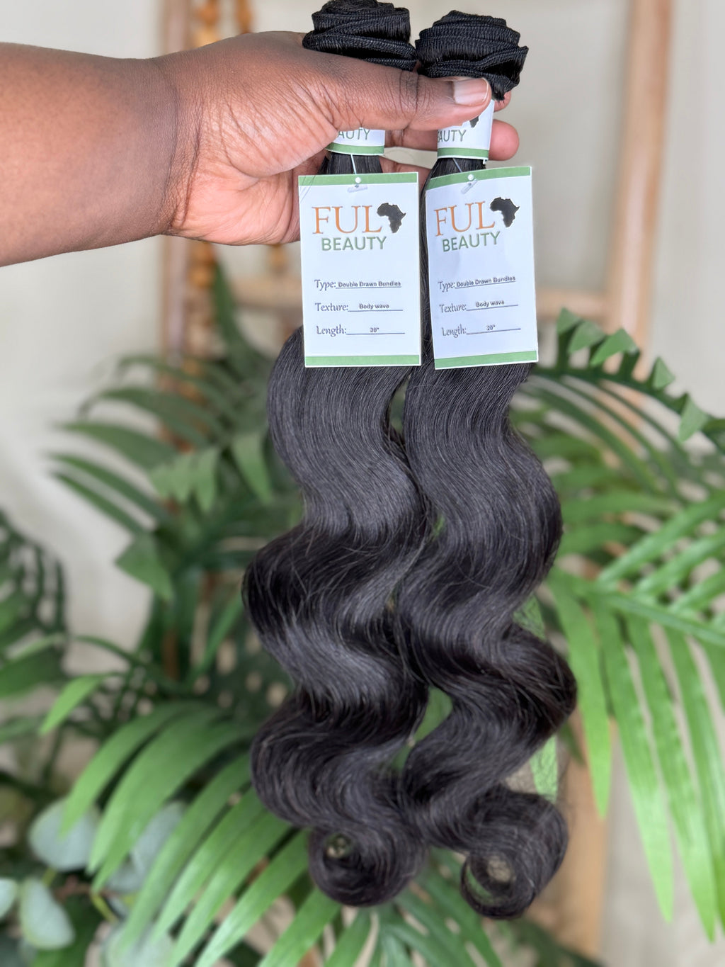 Paquete con ondas corporales para coser