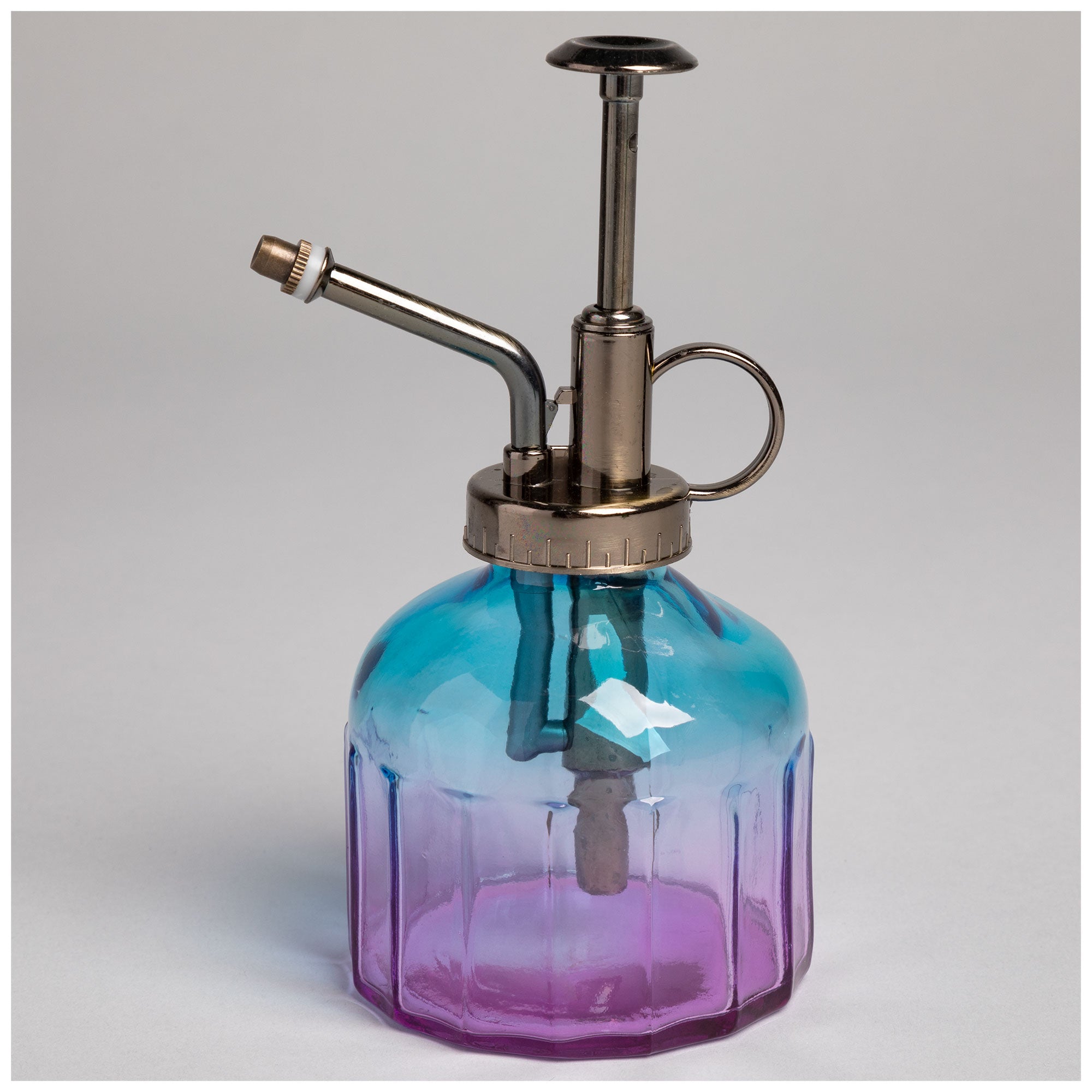 Rociador de cristal de colores para plantas