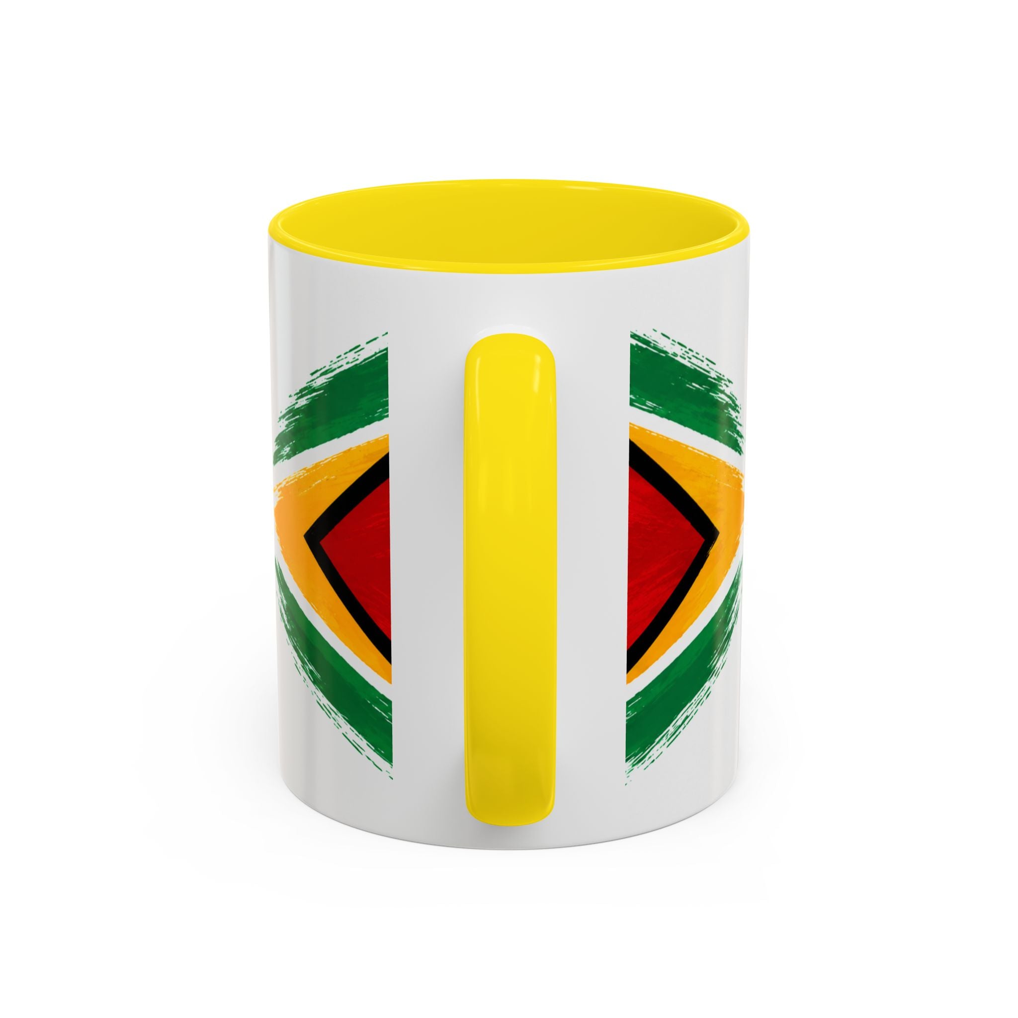 Proud Basketball Mom Accent Coffee Mug – Colorful Heart & Basketball Design (11/15oz)