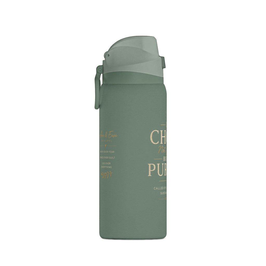 Insulated Water Bottle — "I Am Chosen for a Purpose" Inspirational 32oz
