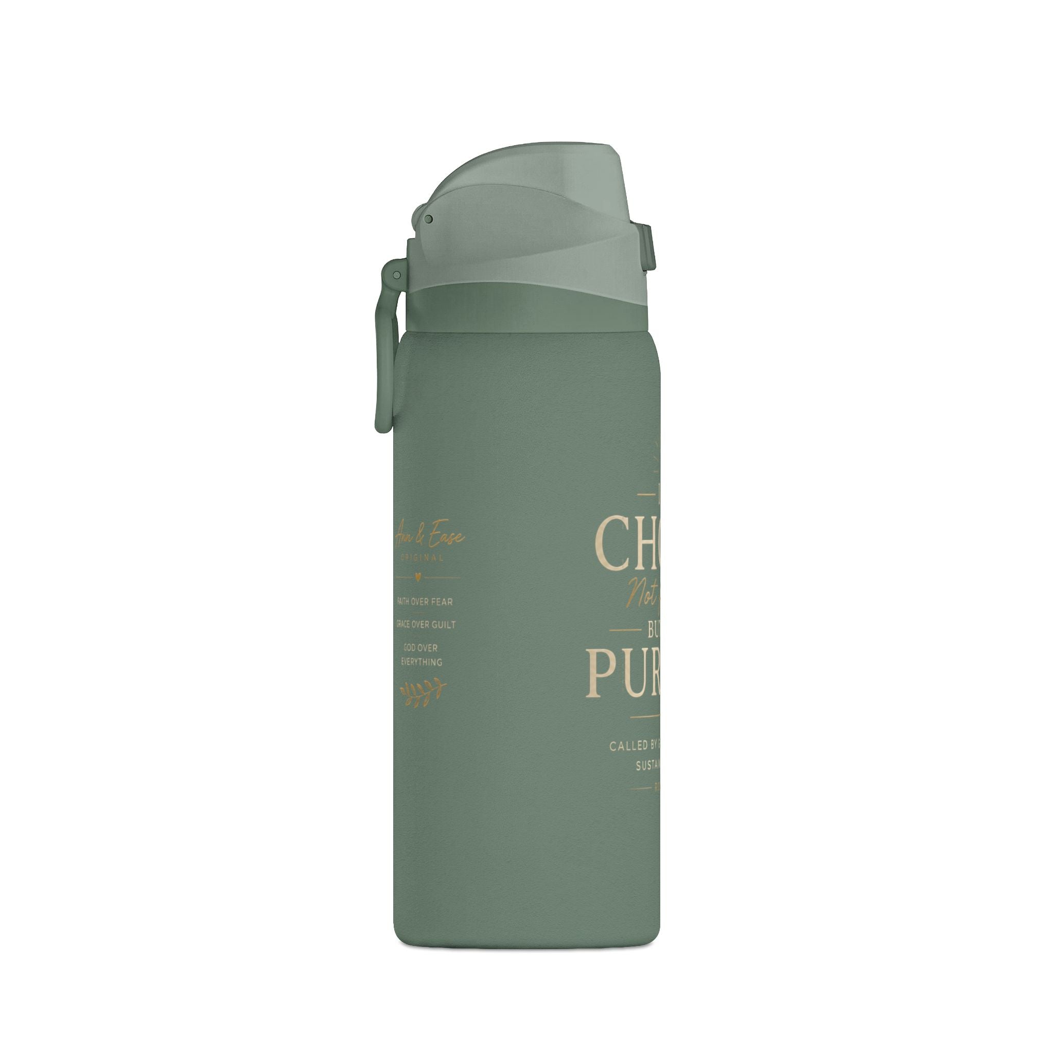 Insulated Water Bottle — "I Am Chosen for a Purpose" Inspirational 32oz