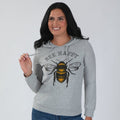 Sudadera con Capucha de Terry con Encantador Estampado