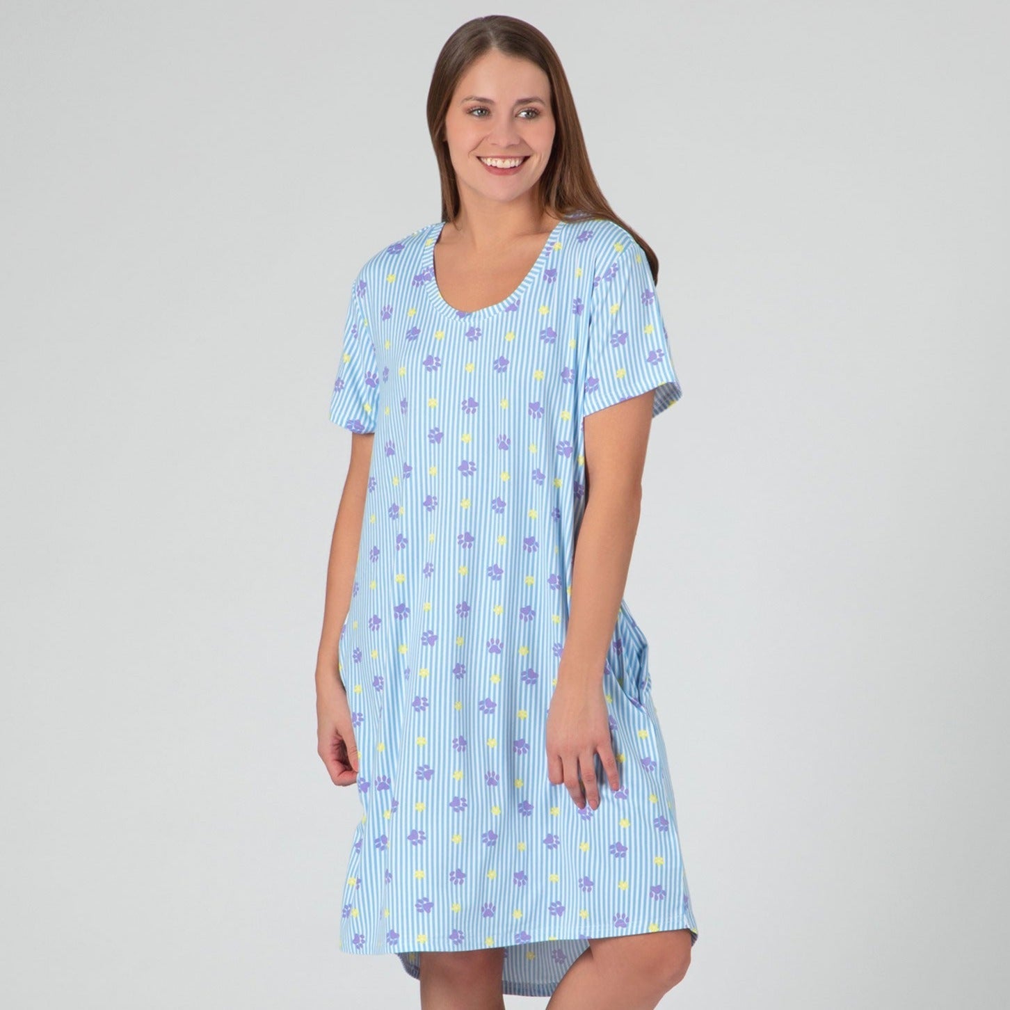 Pijamas Paws & Pinstripes Suaves al Tacto