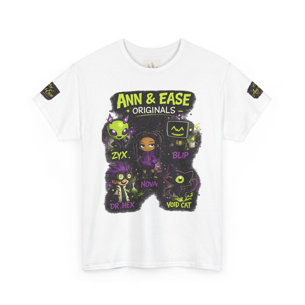 Glitch Squad Tee — "We Don't Fit In" Graphic T-Shirt