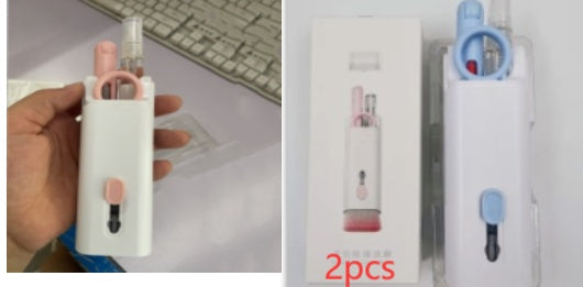 Juego de bolígrafos de limpieza multifuncionales compatibles con Bluetooth, limpiador de teclado, herramientas de limpieza, kit extractor de teclas