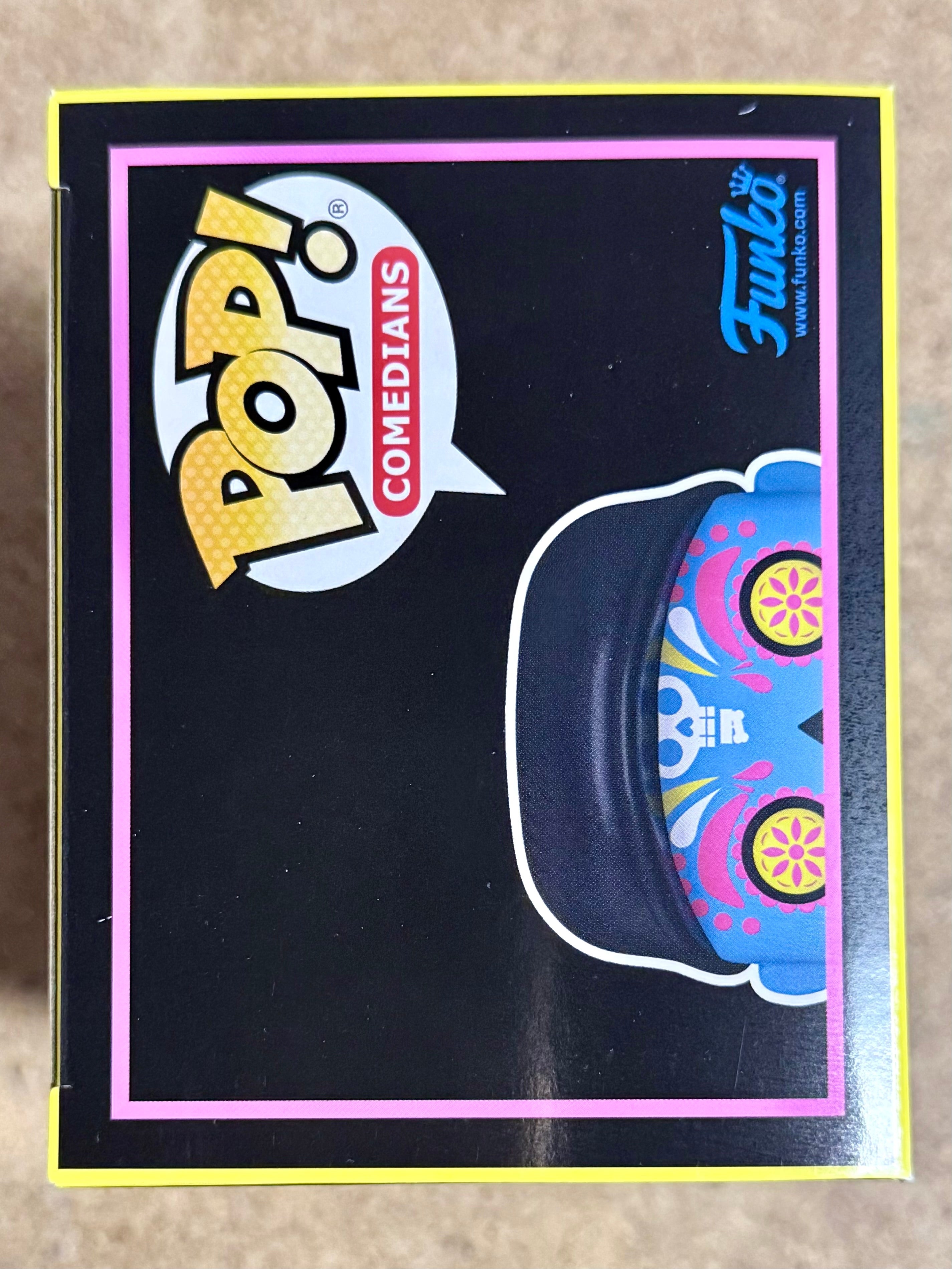 Gabriel “FLUFFY” Iglesias Signed BL Dia De Los Muertos Funko Pop! With JSA COA