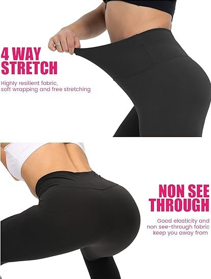Cropped High-Waisted Leggings – Brown Snake Print Workout Pants