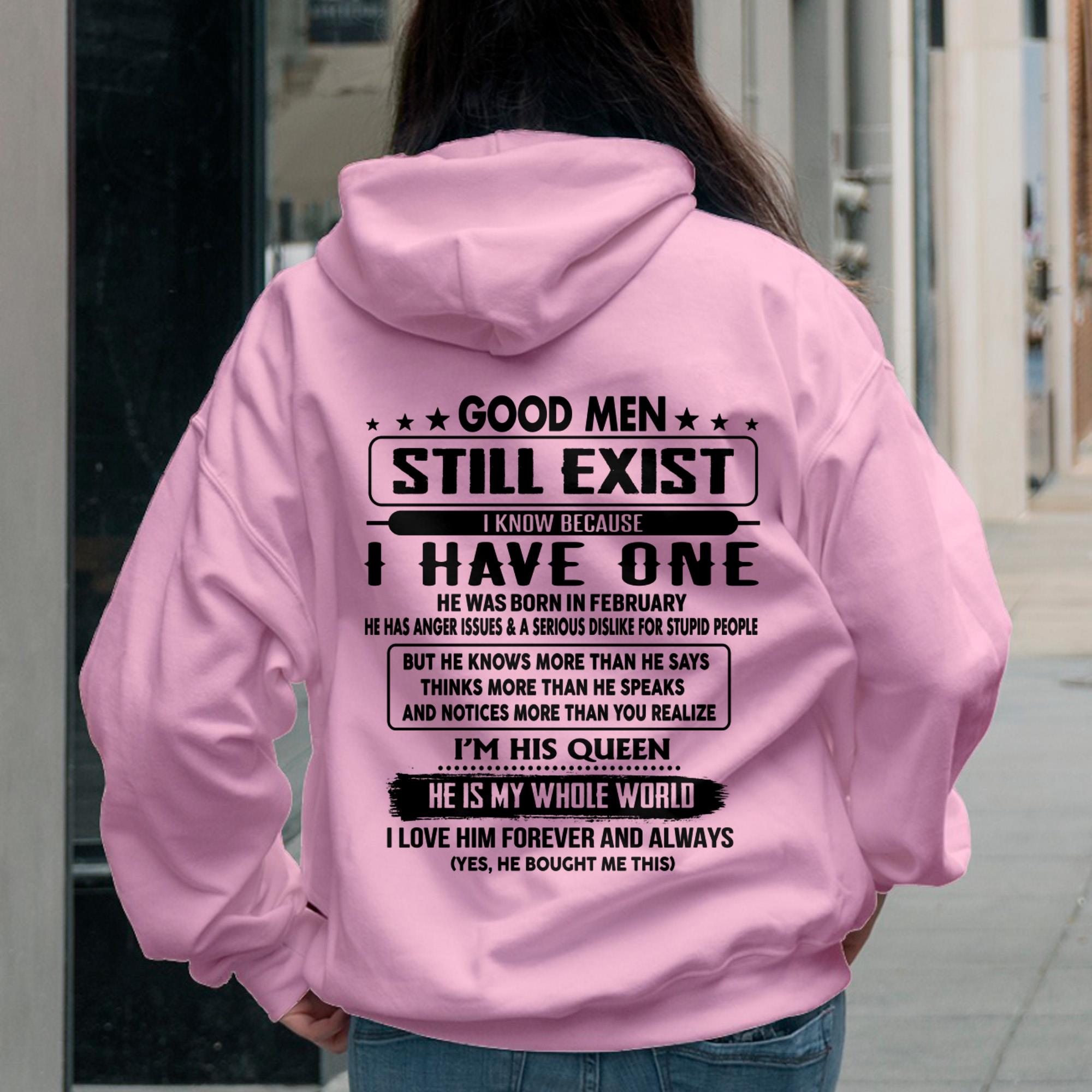 February - Good men Still Exist - gift for your girlfriend, wife from Husband - NGHL02 (SKU-GMSAU-02)