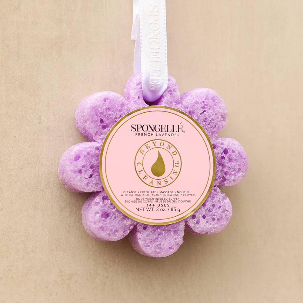Esponja de Baño de Lavanda Francesa Silvestre