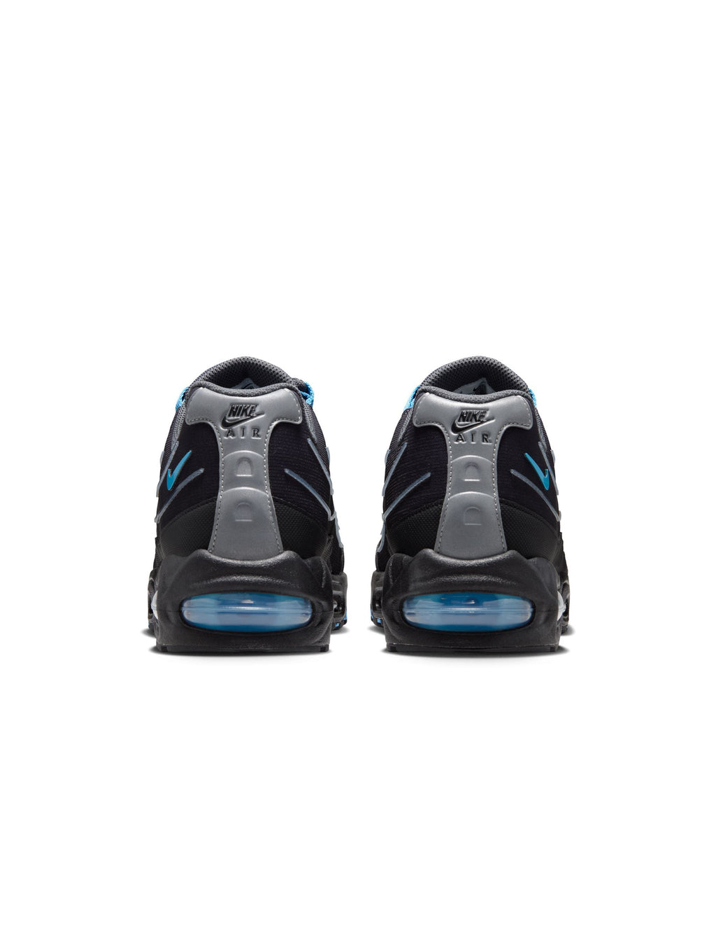 Nike Air Max 95 Tech para hombre - Negro/Azul universitario