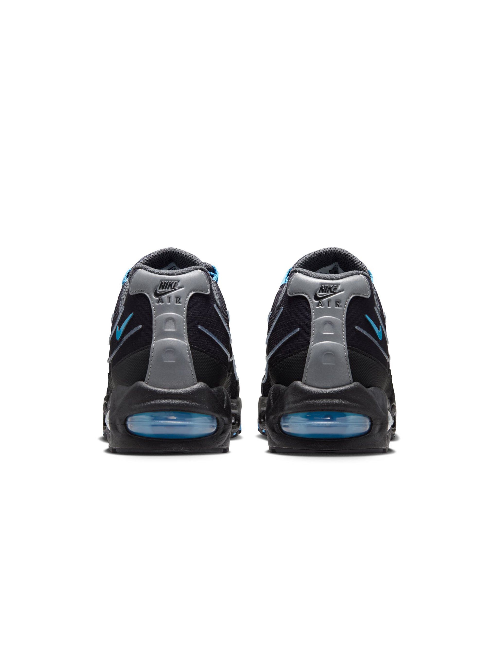 Nike Air Max 95 Tech para hombre - Negro/Azul universitario