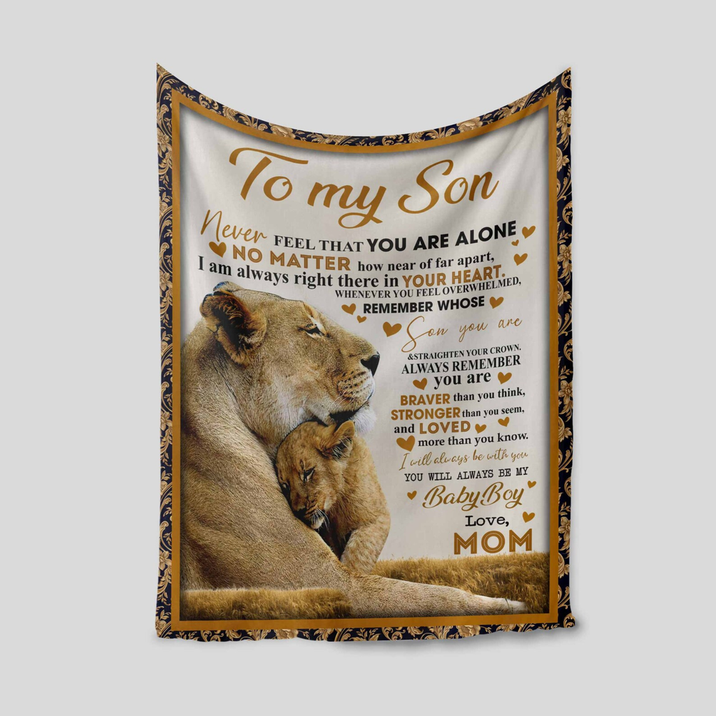 Special Gift For Son Blanket - From Mom
