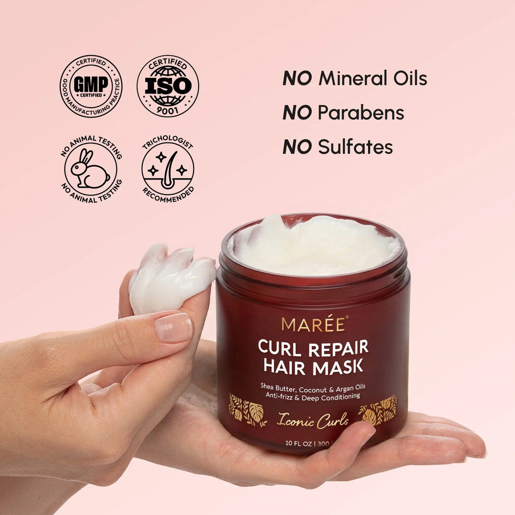 Mascarilla reparadora para rizos