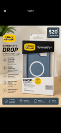 OtterBox Symmetry+ MagSafe Case for iPhone 2022 Large – Blue