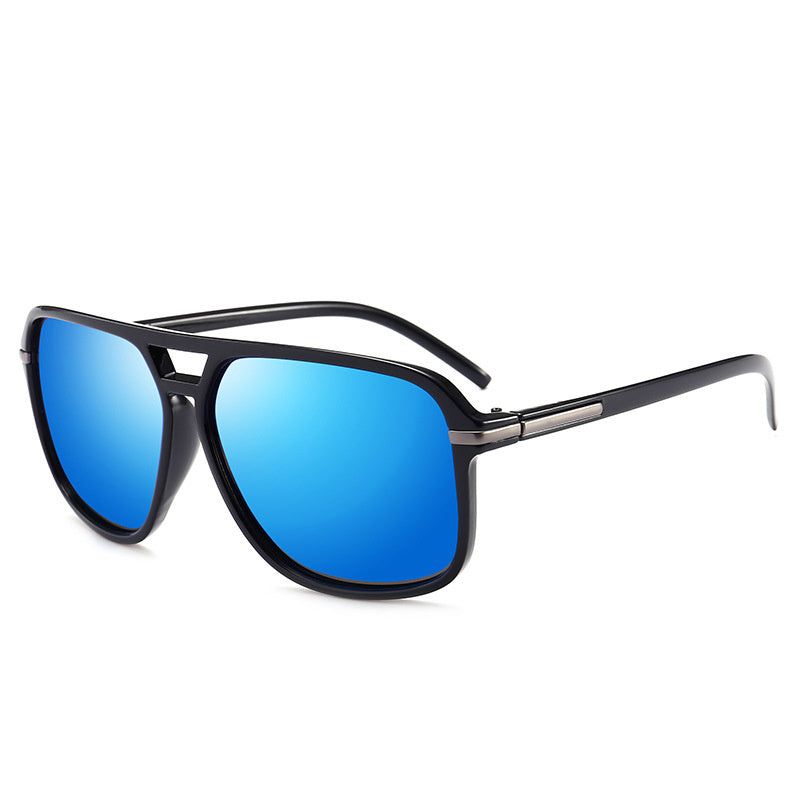 Oversized Sunglasses Men Polarized Mirror Goggles Driving Sun Glasses
