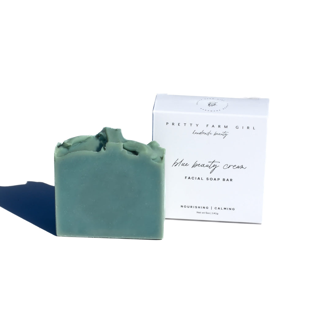 Barra Facial Crema Belleza Azul