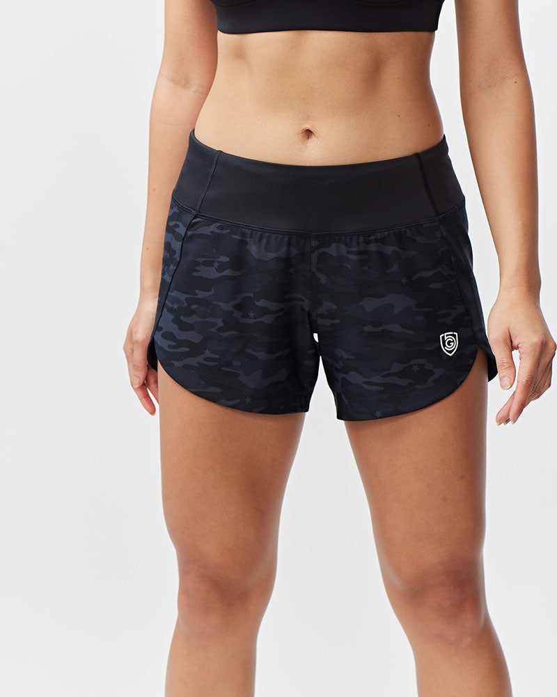 Pantalones cortos de entrenamiento Excel para mujer