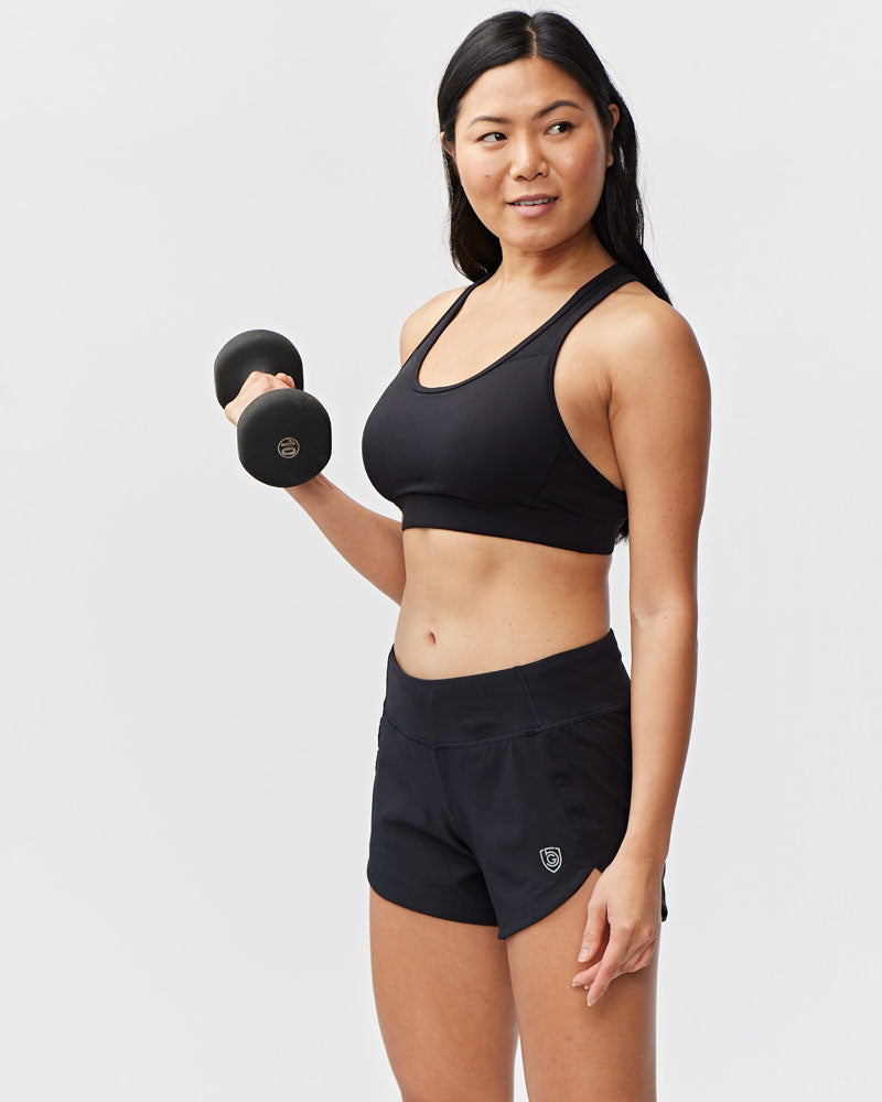 Pantalones cortos de entrenamiento Excel para mujer