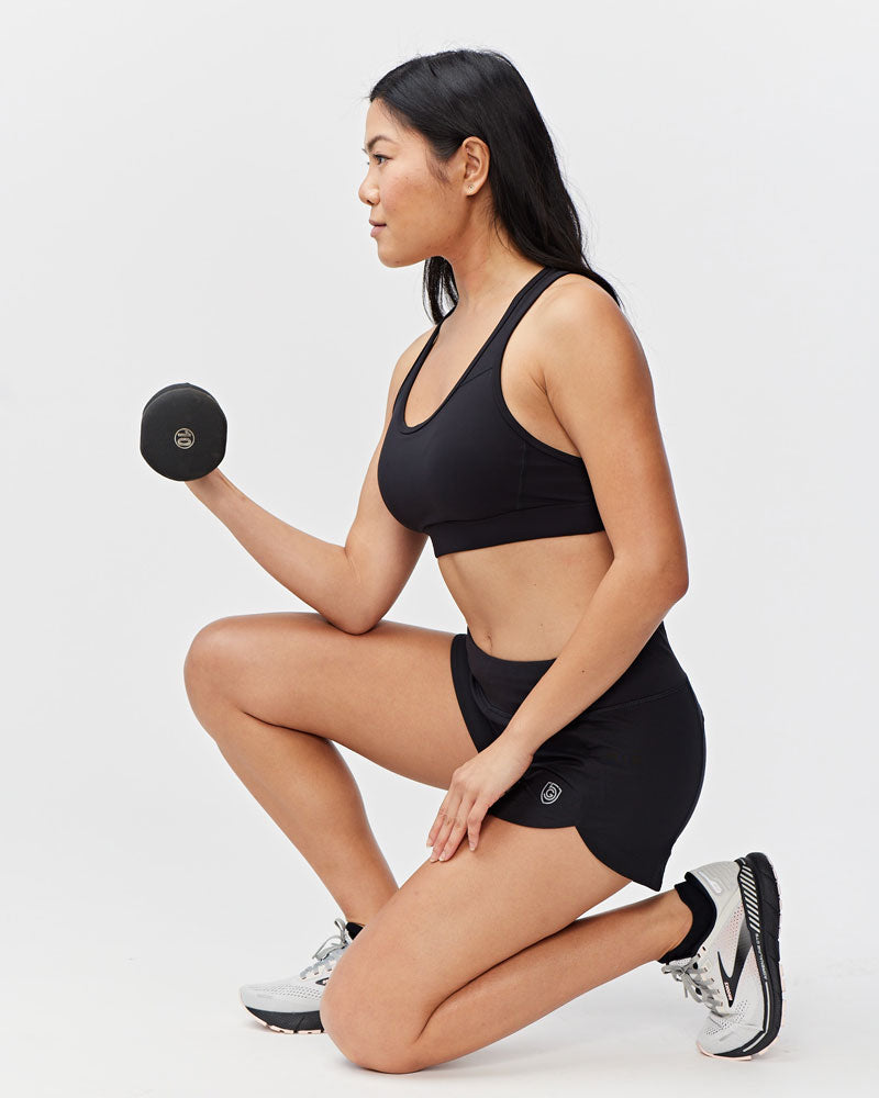 Pantalones cortos de entrenamiento Excel para mujer