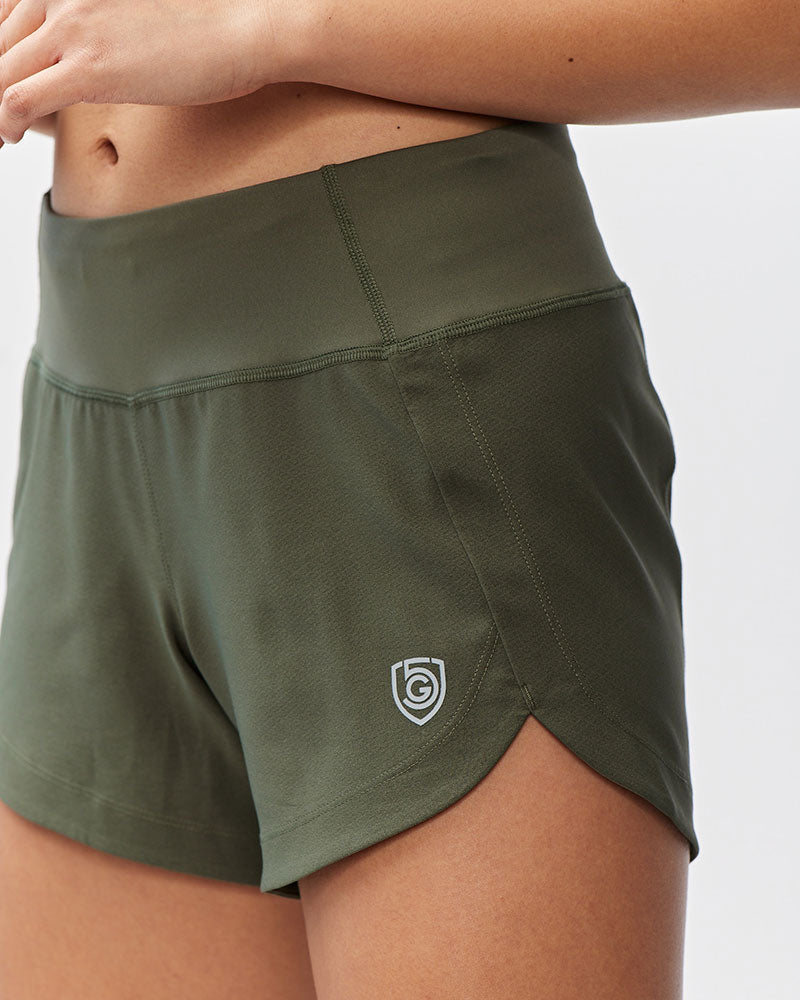Pantalones cortos de entrenamiento Excel para mujer