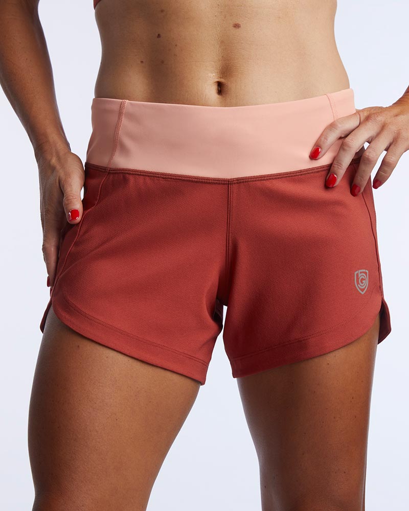 Pantalones cortos de entrenamiento Excel para mujer